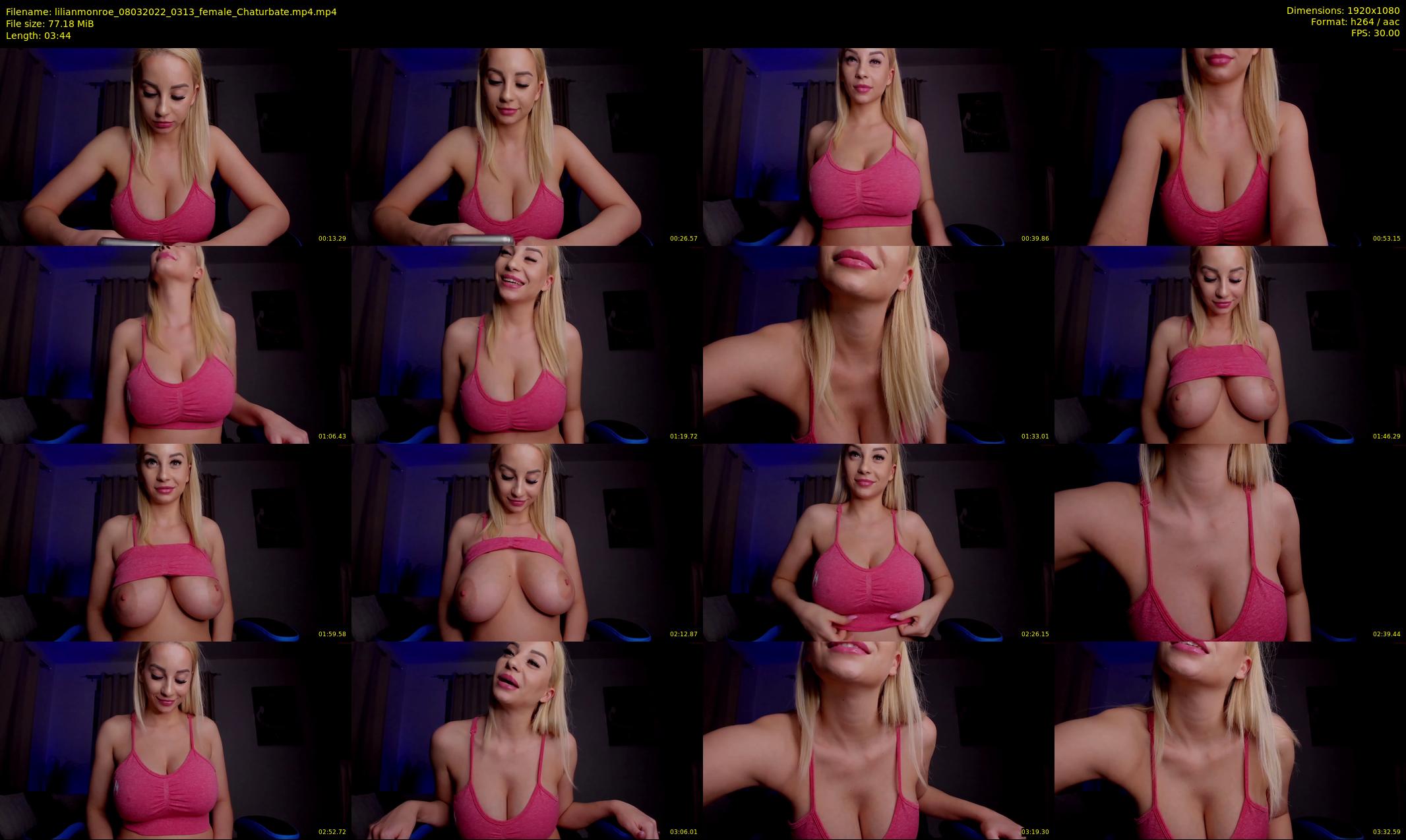 lilianmonroe — 4 minute Chaturbate female cam show recording, 1080p, Mar 8, 2022