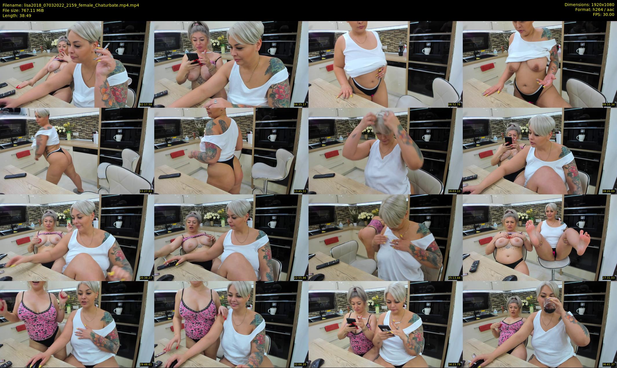 lisa2018 — 39 minute Chaturbate female cam show recording, 1080p, Mar 7, 2022
