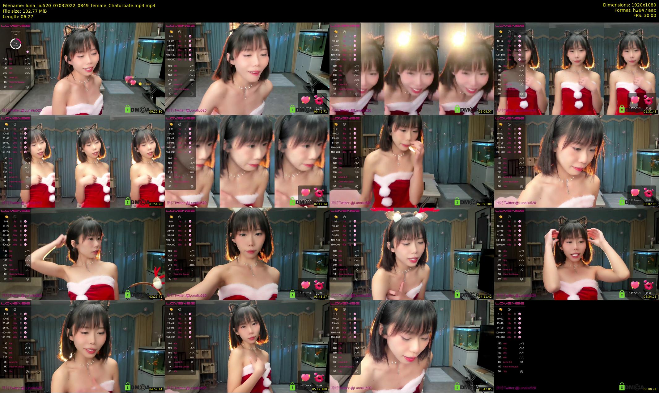luna_liu520 — 7 minute Chaturbate female cam show recording, 1080p, Mar 7, 2022