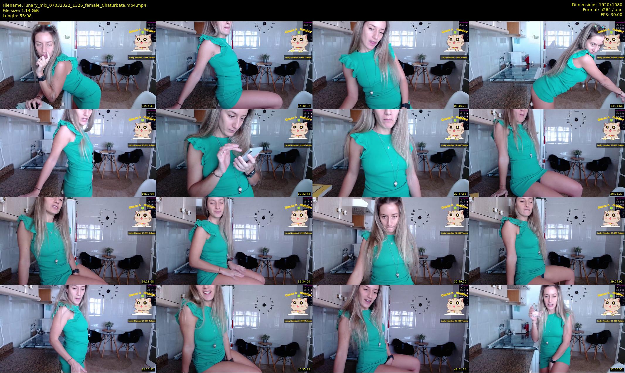 lunary_mix — 56 minute Chaturbate couple cam show recording, 1080p, Mar 7, 2022