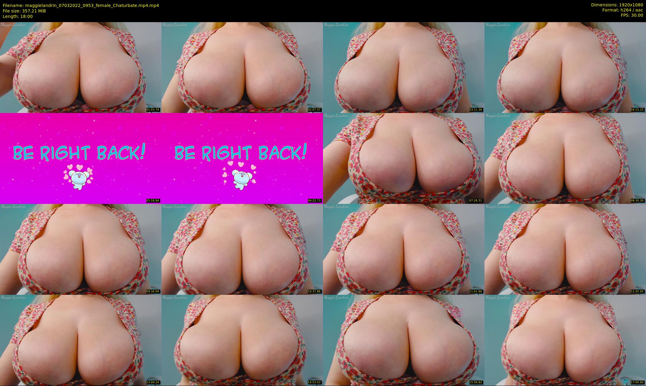maggielandrin — 18 minute Chaturbate female cam show recording, 1080p, Mar 7, 2022