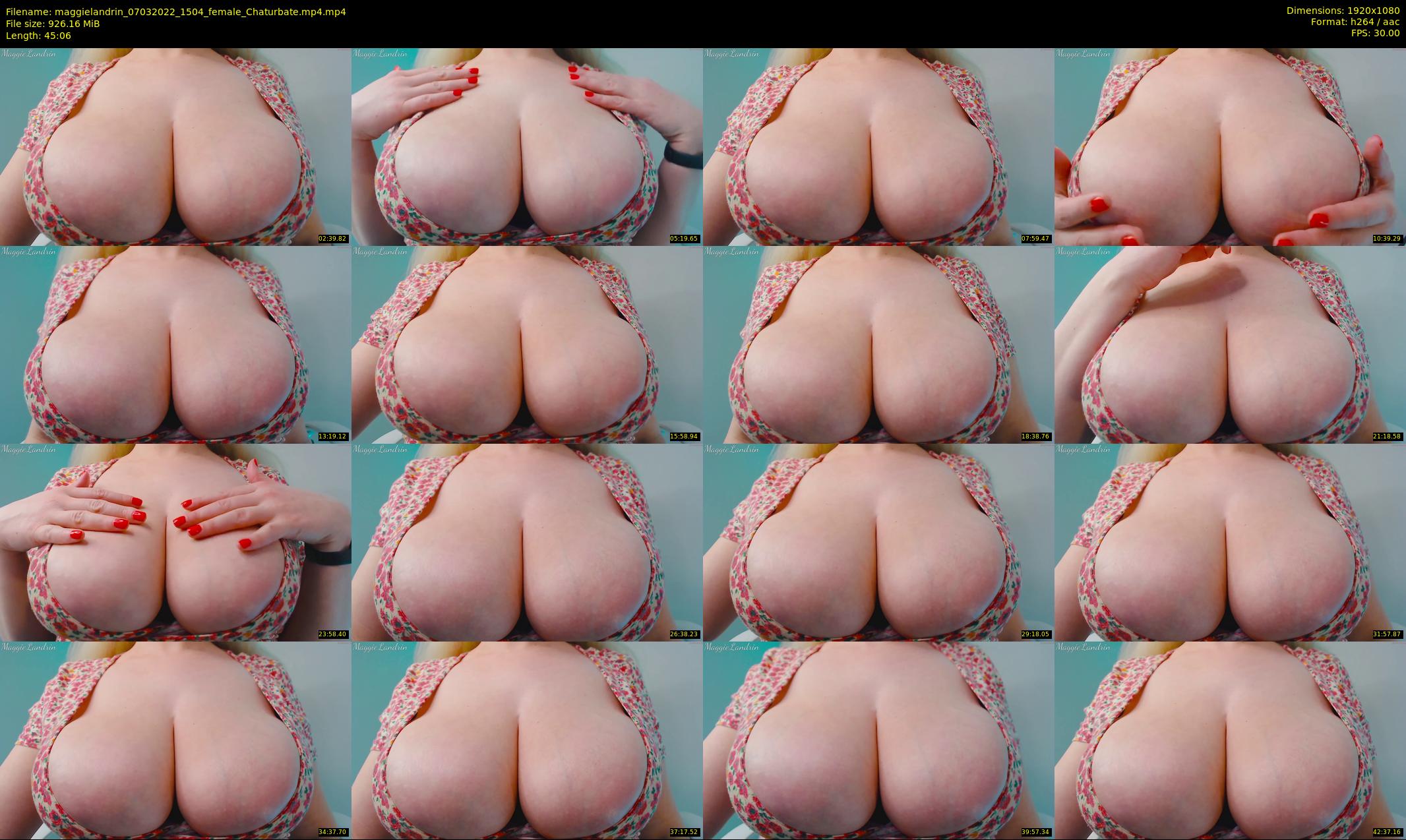 maggielandrin — 46 minute Chaturbate female cam show recording, 1080p, Mar 7, 2022