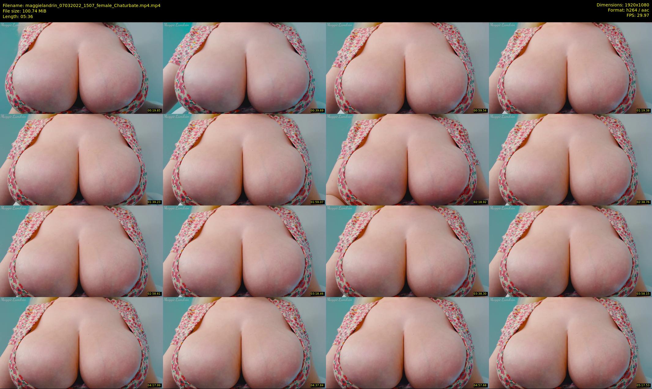 maggielandrin — 6 minute Chaturbate female cam show recording, 1080p, Mar 7, 2022