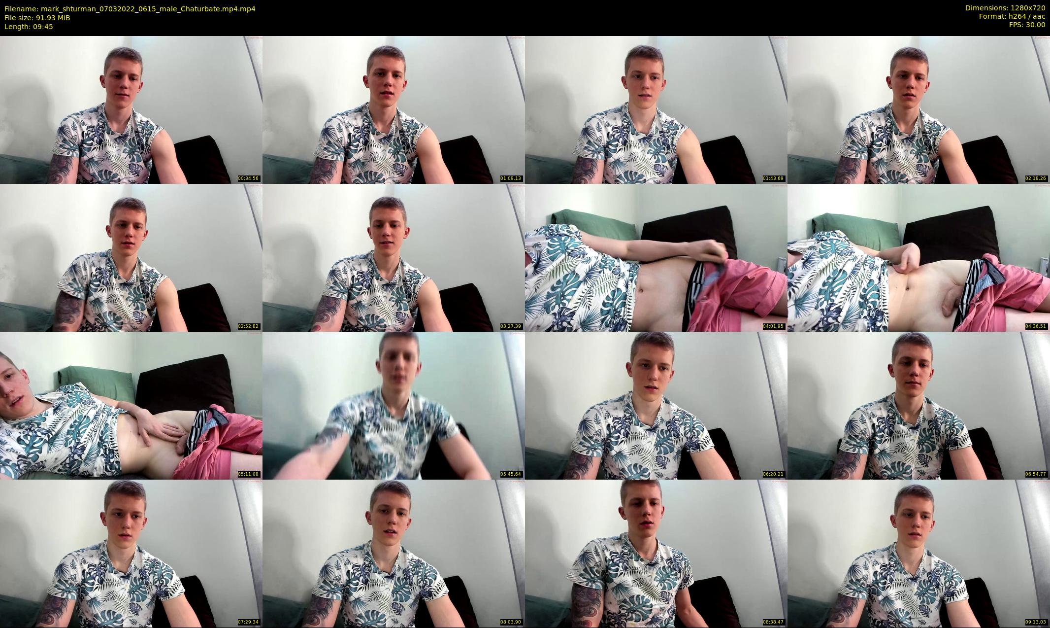 mark_shturman — 10 minute Chaturbate male cam show recording, 720p, Mar 7, 2022