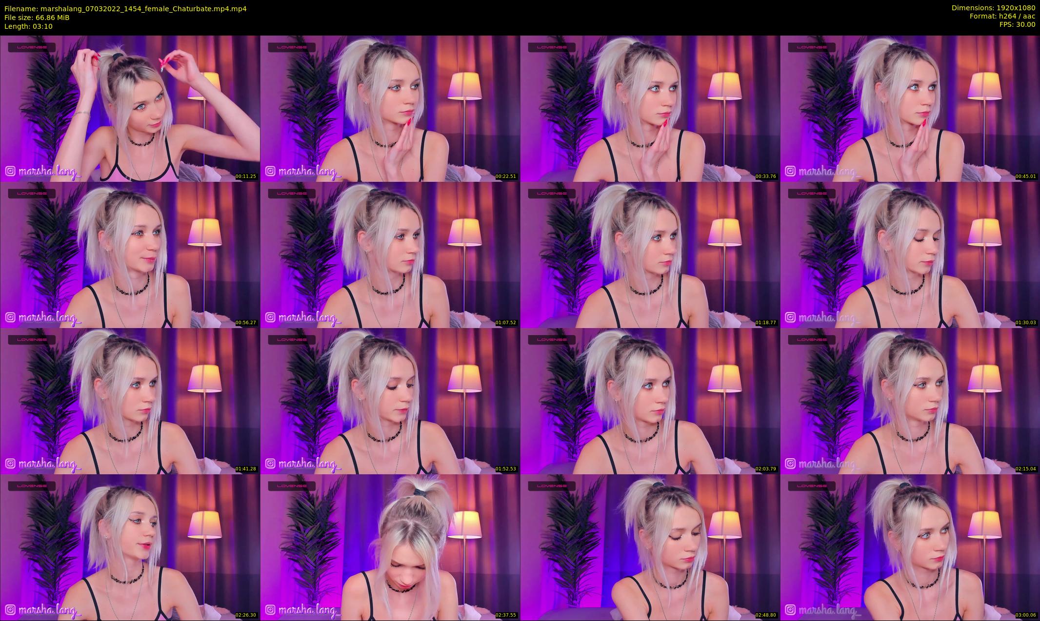 marshalang — 4 minute Chaturbate couple cam show recording, 1080p, Mar 7, 2022