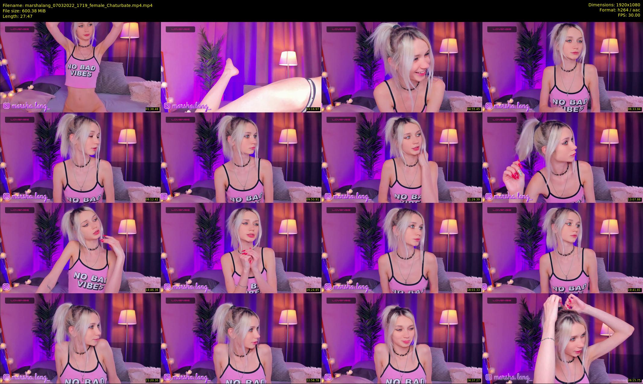 marshalang — 28 minute Chaturbate couple cam show recording, 1080p, Mar 7, 2022