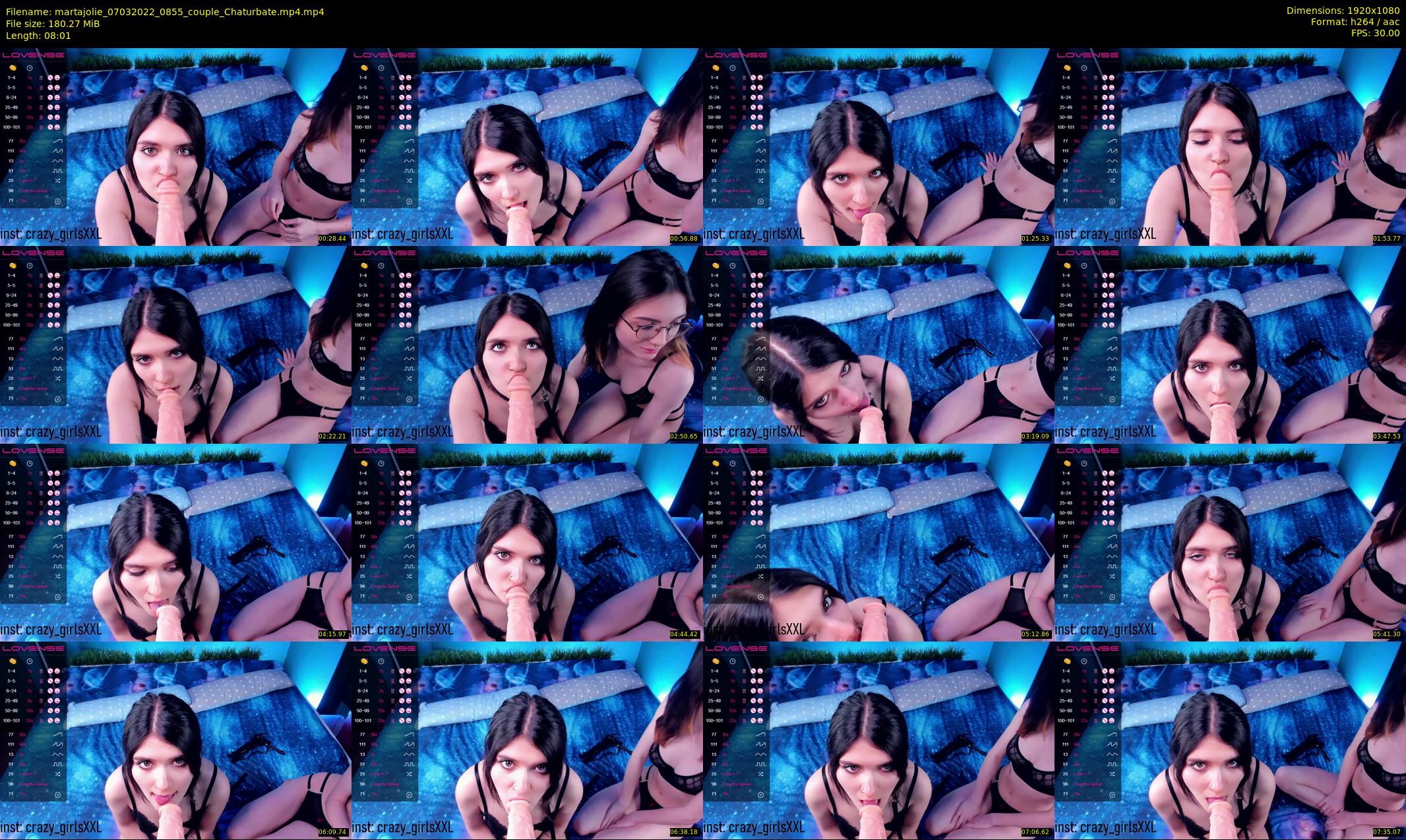 martajolie — 9 minute Chaturbate female cam show recording, 1080p, Mar 7, 2022