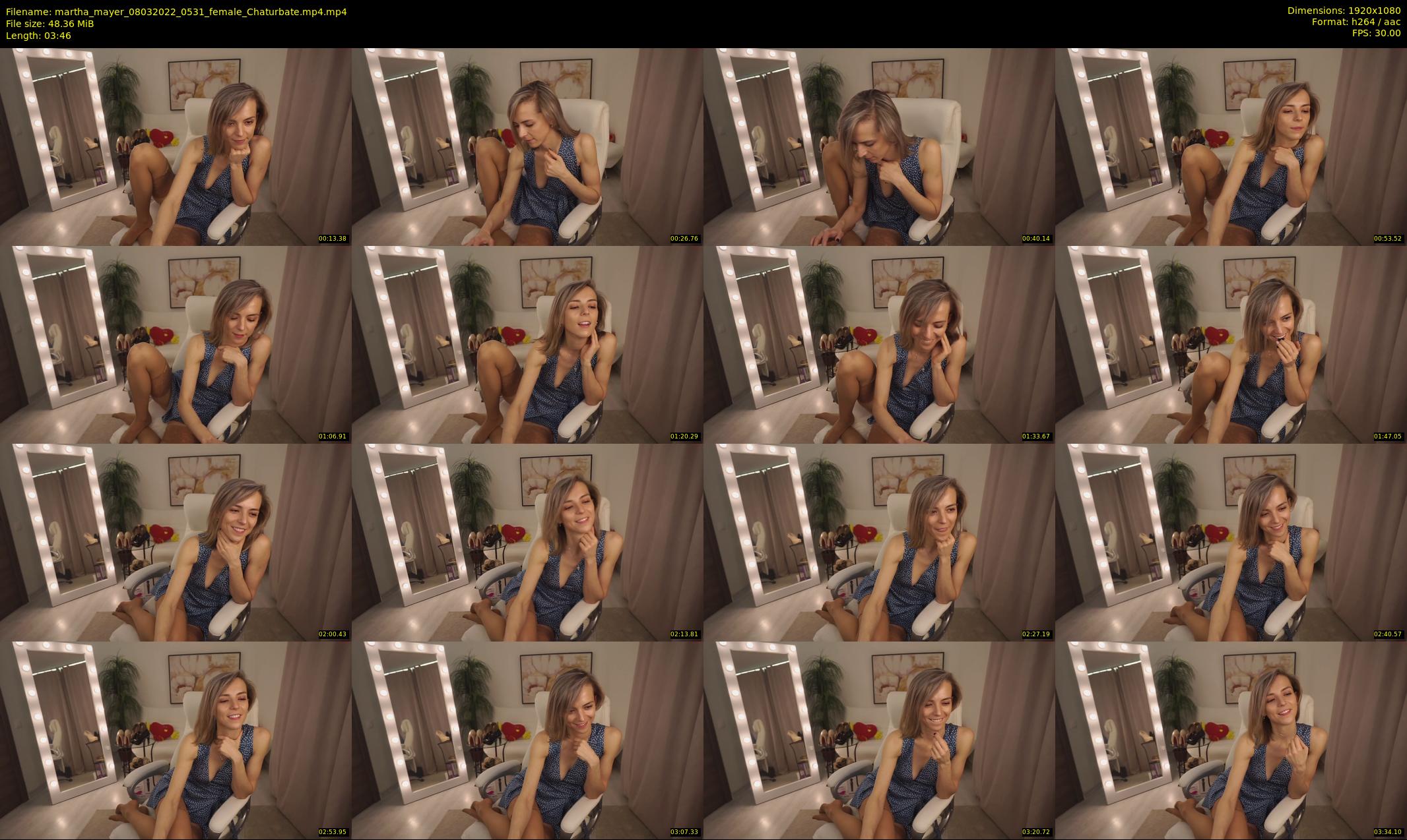 martha_mayer — 4 minute Chaturbate female cam show recording, 1080p, Mar 8, 2022