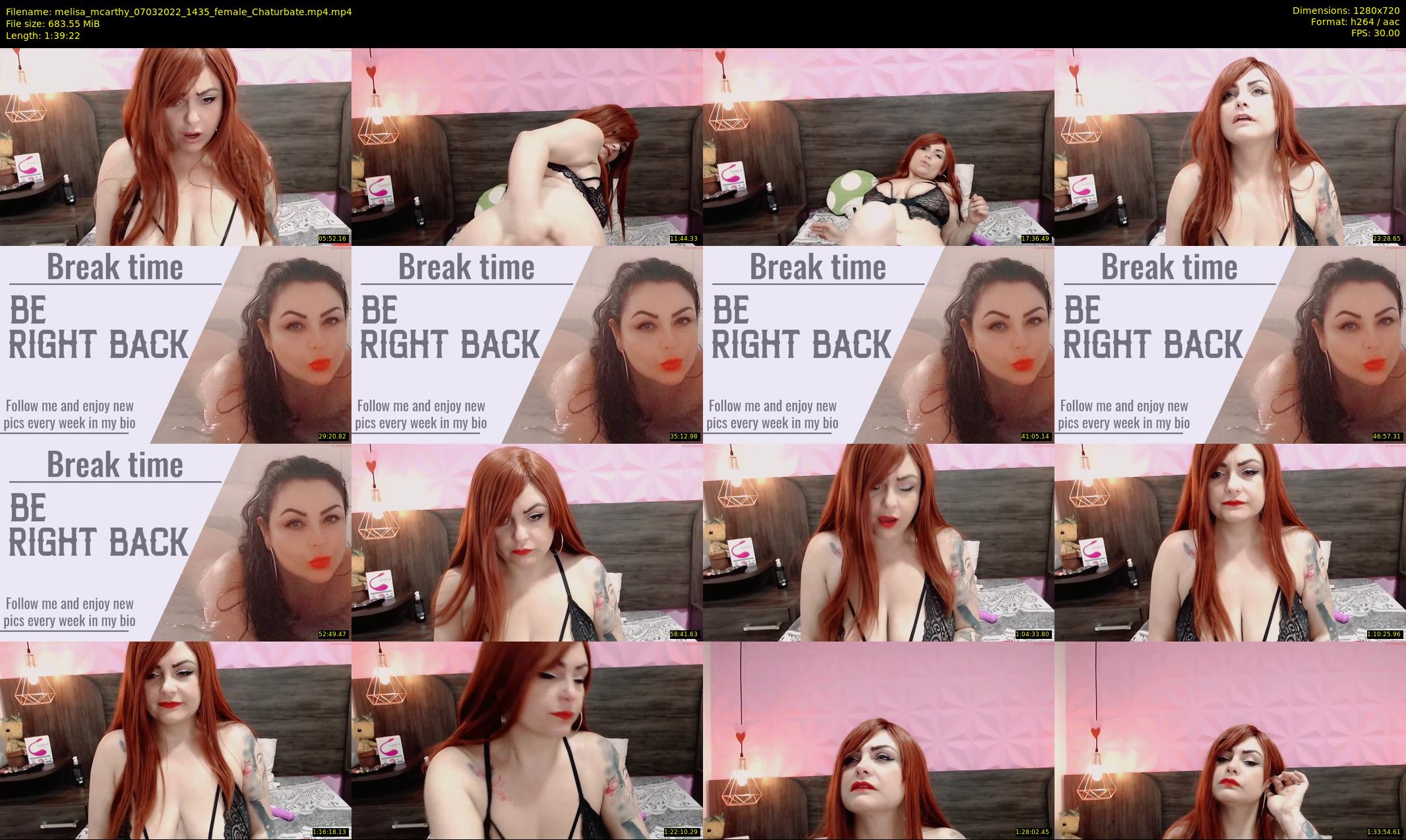 melisa_mcarthy — 100 minute Chaturbate couple cam show recording, 720p, Mar 7, 2022