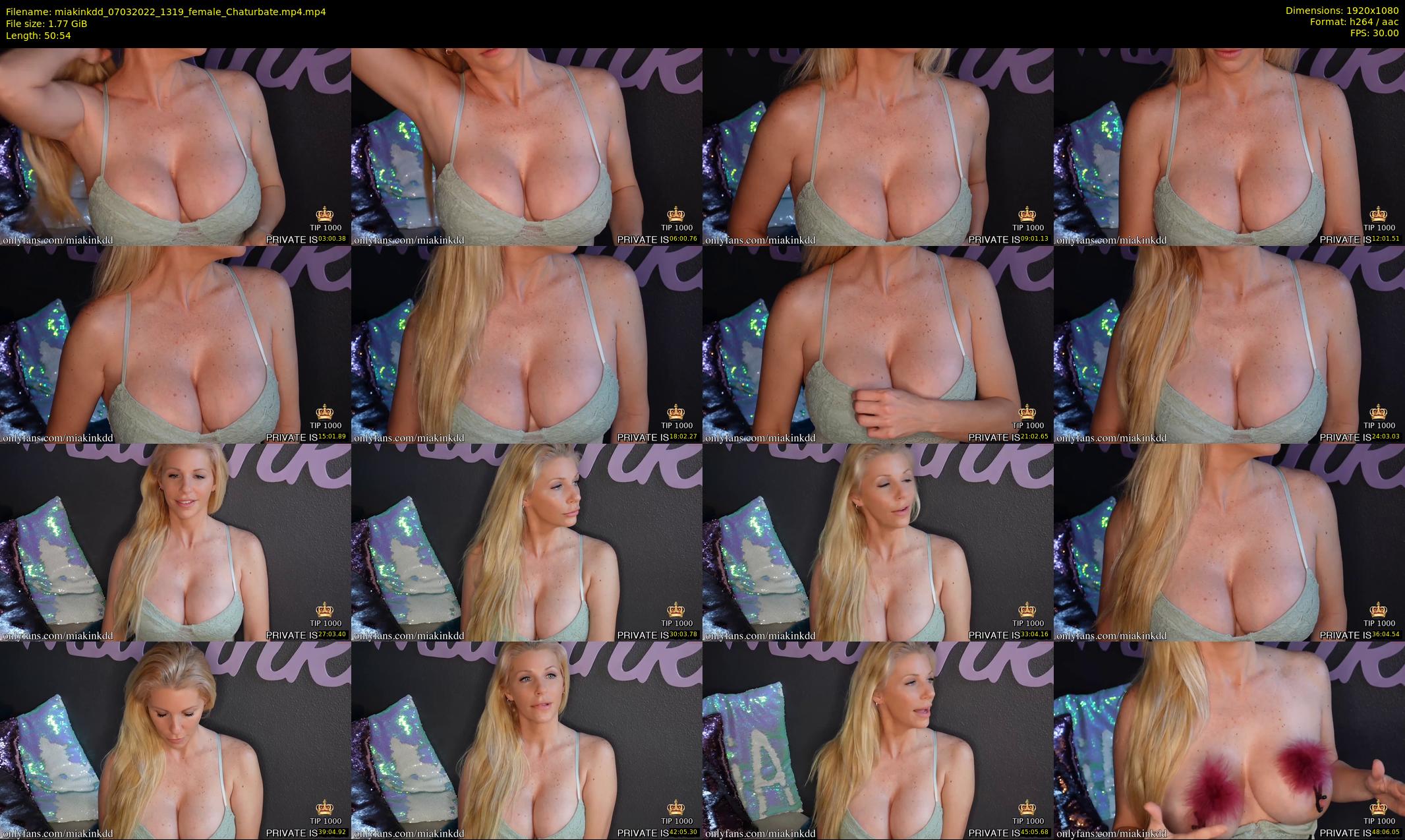 miakinkdd — 51 minute Chaturbate female cam show recording, 1080p, Mar 7, 2022