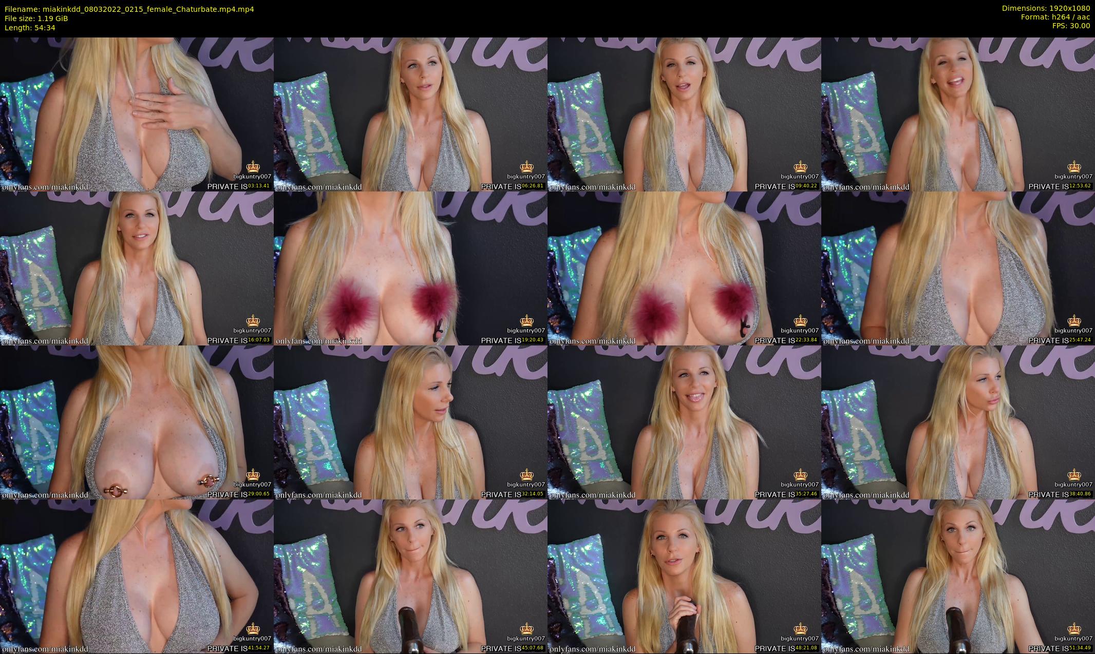 miakinkdd — 55 minute Chaturbate female cam show recording, 1080p, Mar 8, 2022