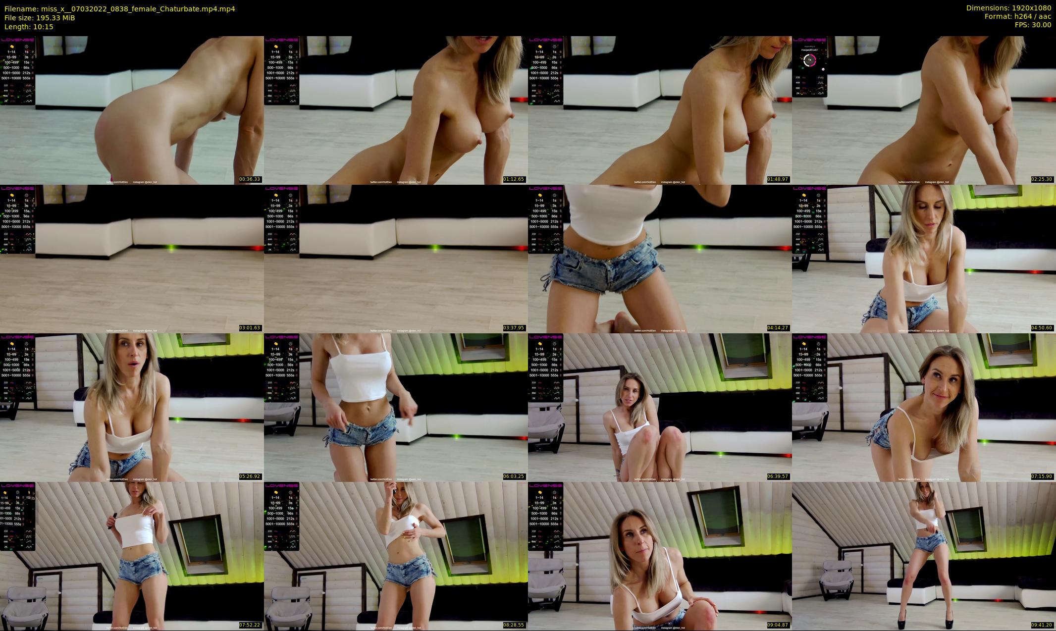 miss_x_ — 11 minute Chaturbate female cam show recording, 1080p, Mar 7, 2022