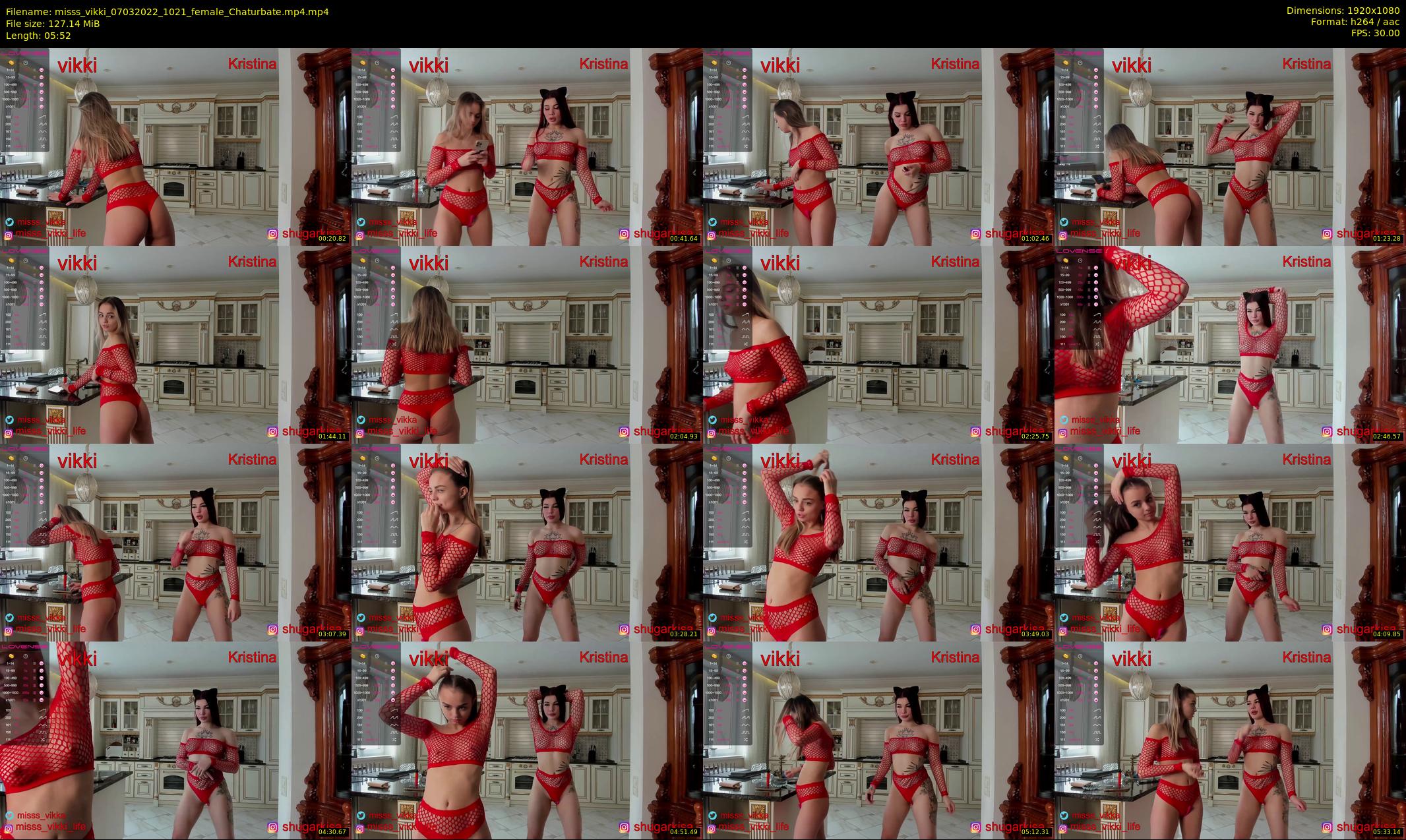 misss_vikki — 6 minute Chaturbate female cam show recording, 1080p, Mar 7, 2022