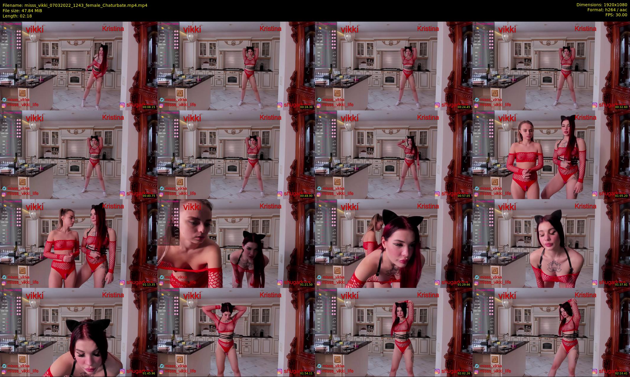 misss_vikki — 3 minute Chaturbate female cam show recording, 1080p, Mar 7, 2022