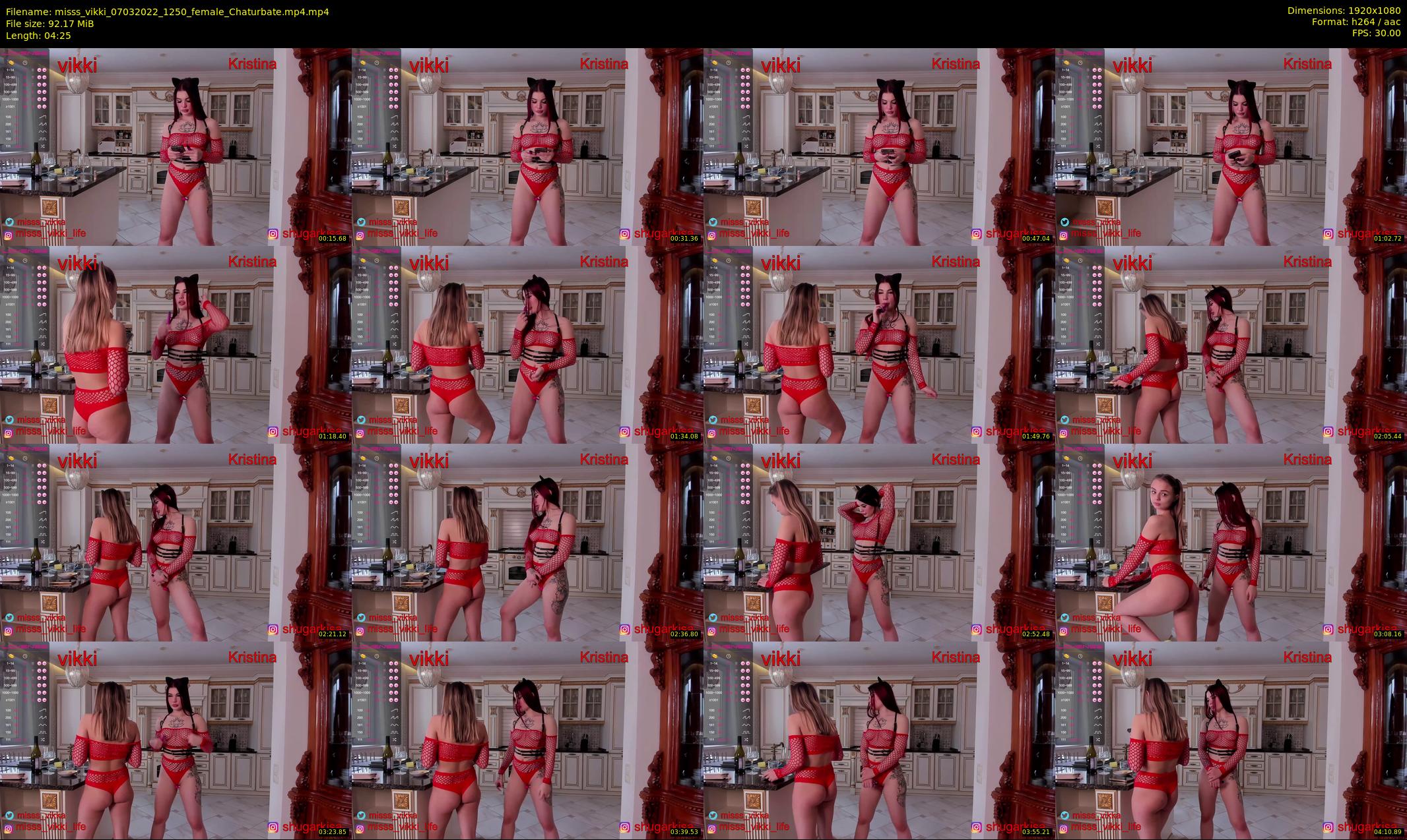 misss_vikki — 5 minute Chaturbate female cam show recording, 1080p, Mar 7, 2022