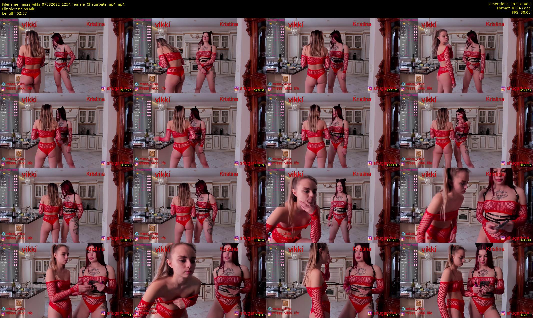 misss_vikki — 3 minute Chaturbate female cam show recording, 1080p, Mar 7, 2022