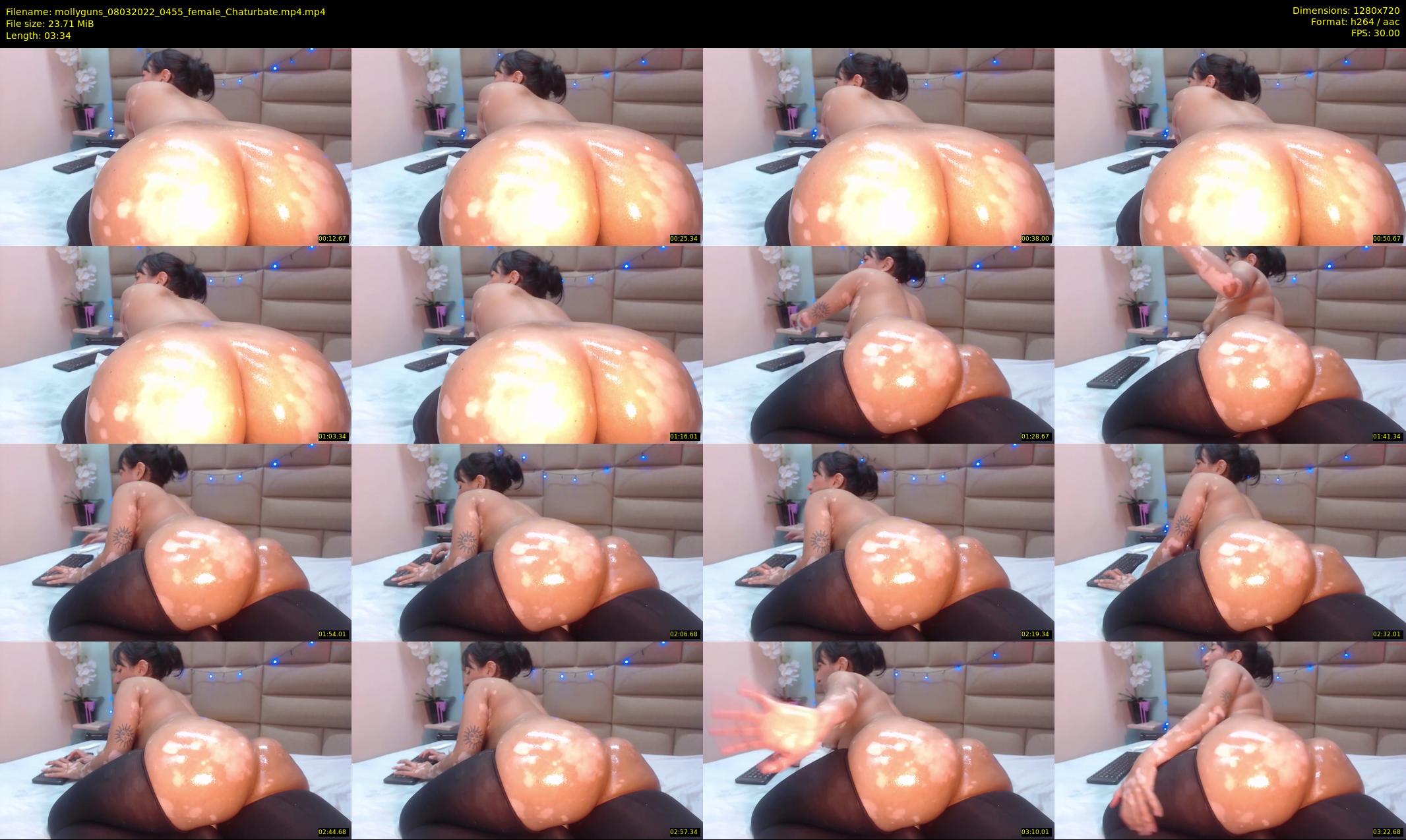 mollyguns — 4 minute Chaturbate female cam show recording, 720p, Mar 8, 2022