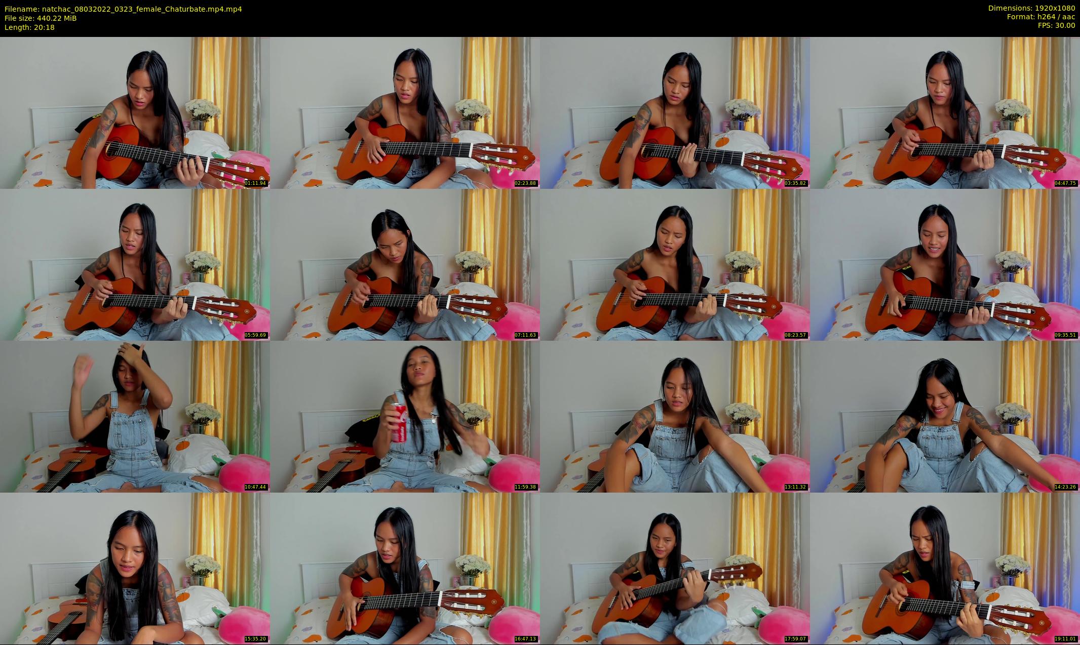 natchac — 21 minute Chaturbate female cam show recording, 1080p, Mar 8, 2022