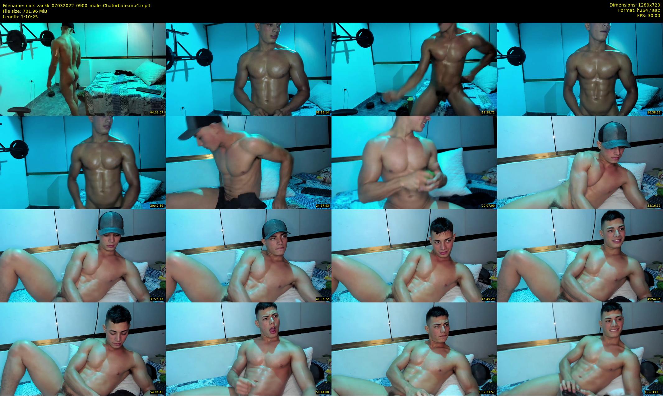 nick_zackk — 71 minute Chaturbate male cam show recording, 720p, Mar 7, 2022