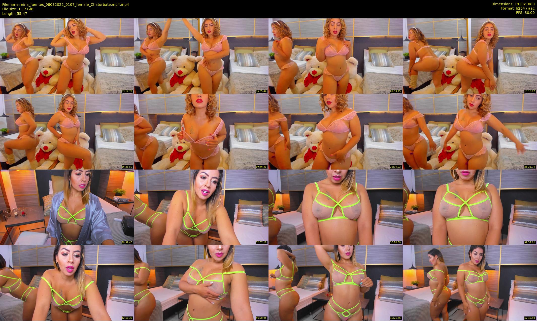 nina_fuentes — 56 minute Chaturbate female cam show recording, 1080p, Mar 8, 2022