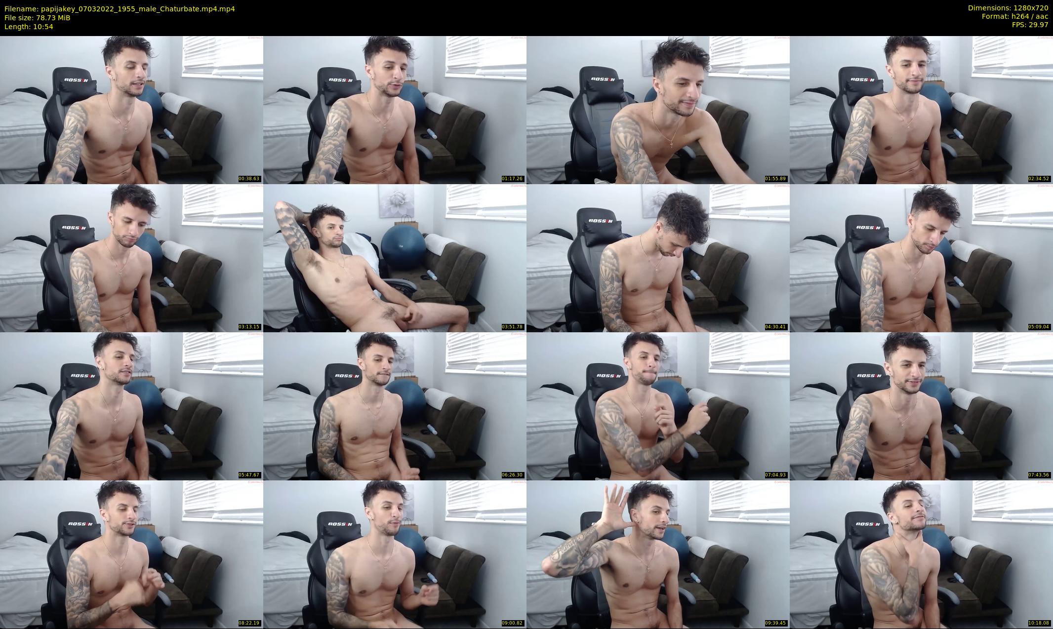 papijakey — 11 minute Chaturbate male cam show recording, 720p, Mar 7, 2022