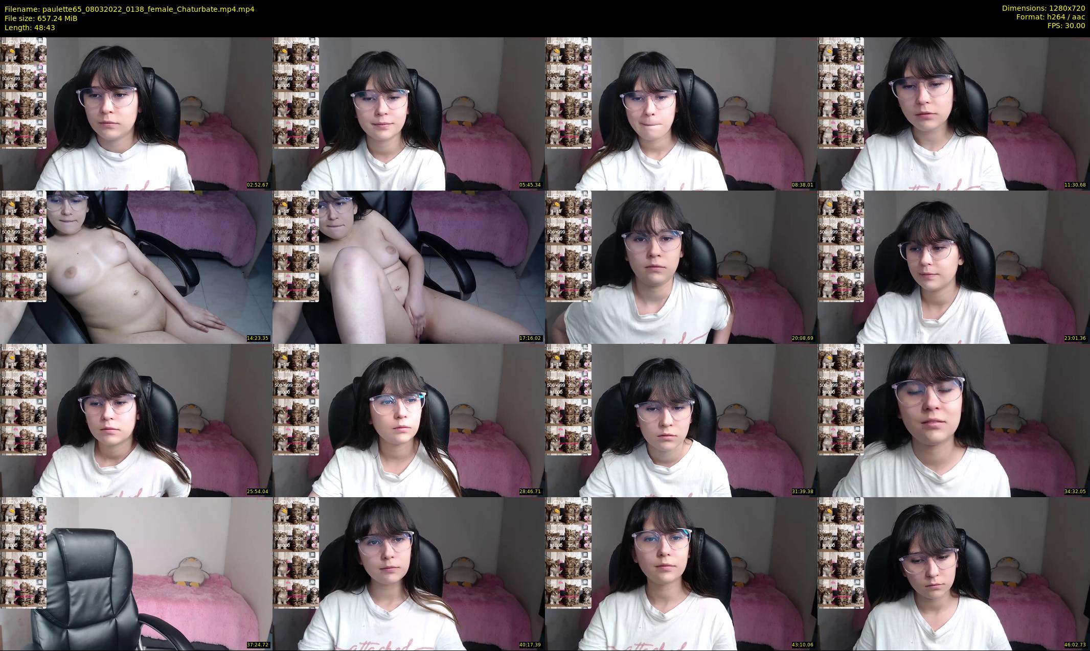 paulette65 — 49 minute Chaturbate female cam show recording, 720p, Mar 8, 2022