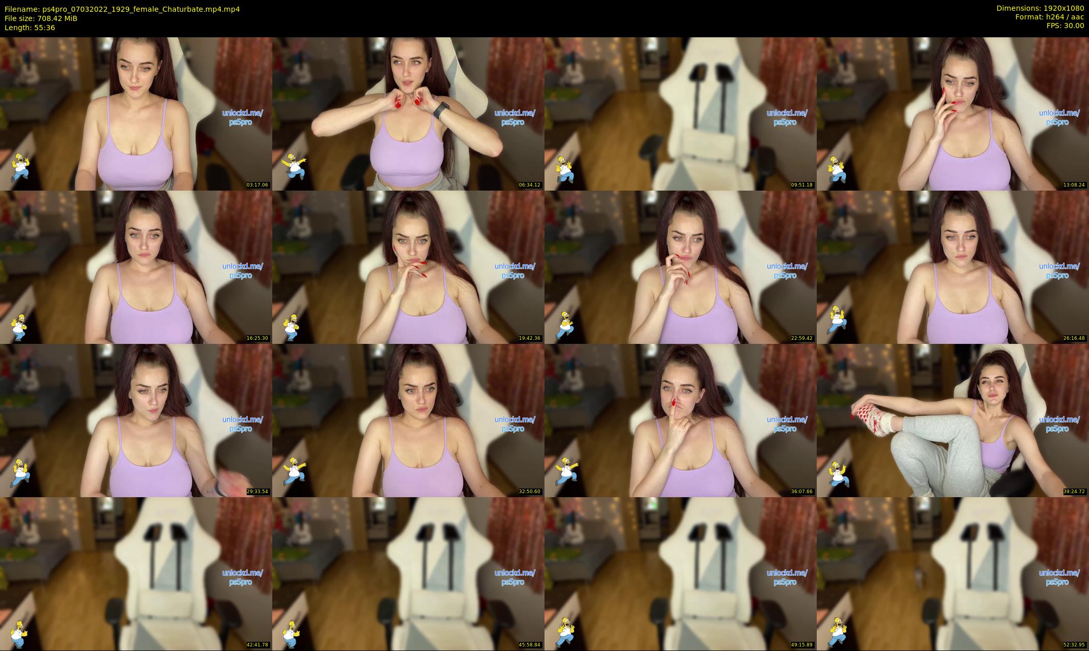 ps4pro — 56 minute Chaturbate female cam show recording, 1080p, Mar 7, 2022