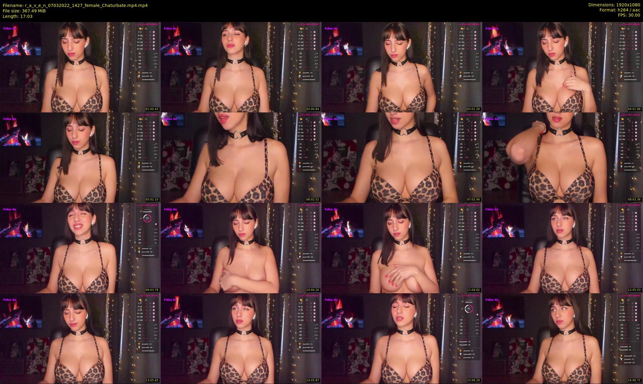 r_a_v_e_n — 18 minute Chaturbate female cam show recording, 1080p, Mar 7, 2022