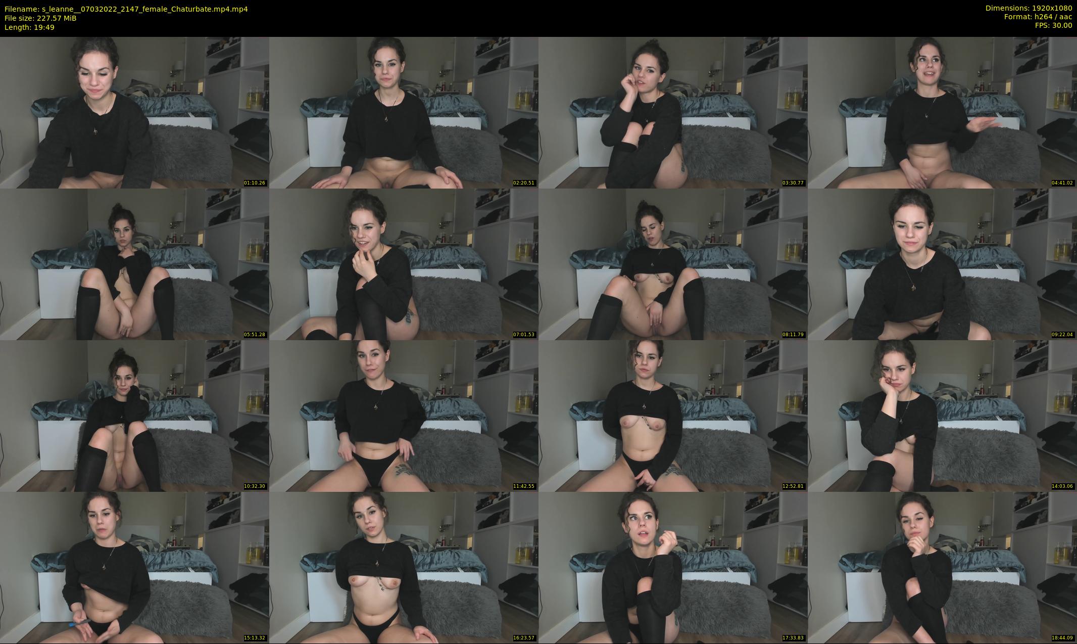 s_leanne_ — 20 minute Chaturbate female cam show recording, 1080p, Mar 7, 2022