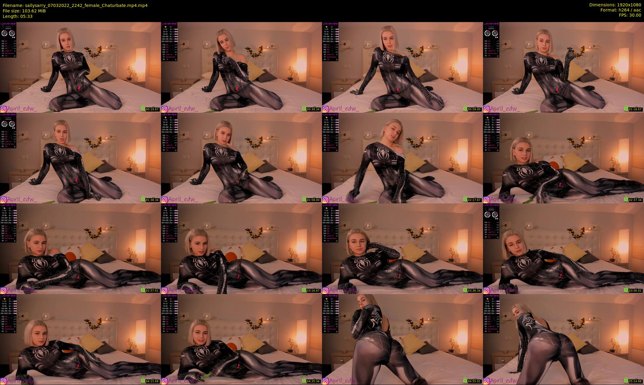 sallysarry — 6 minute Chaturbate couple cam show recording, 1080p, Mar 7, 2022