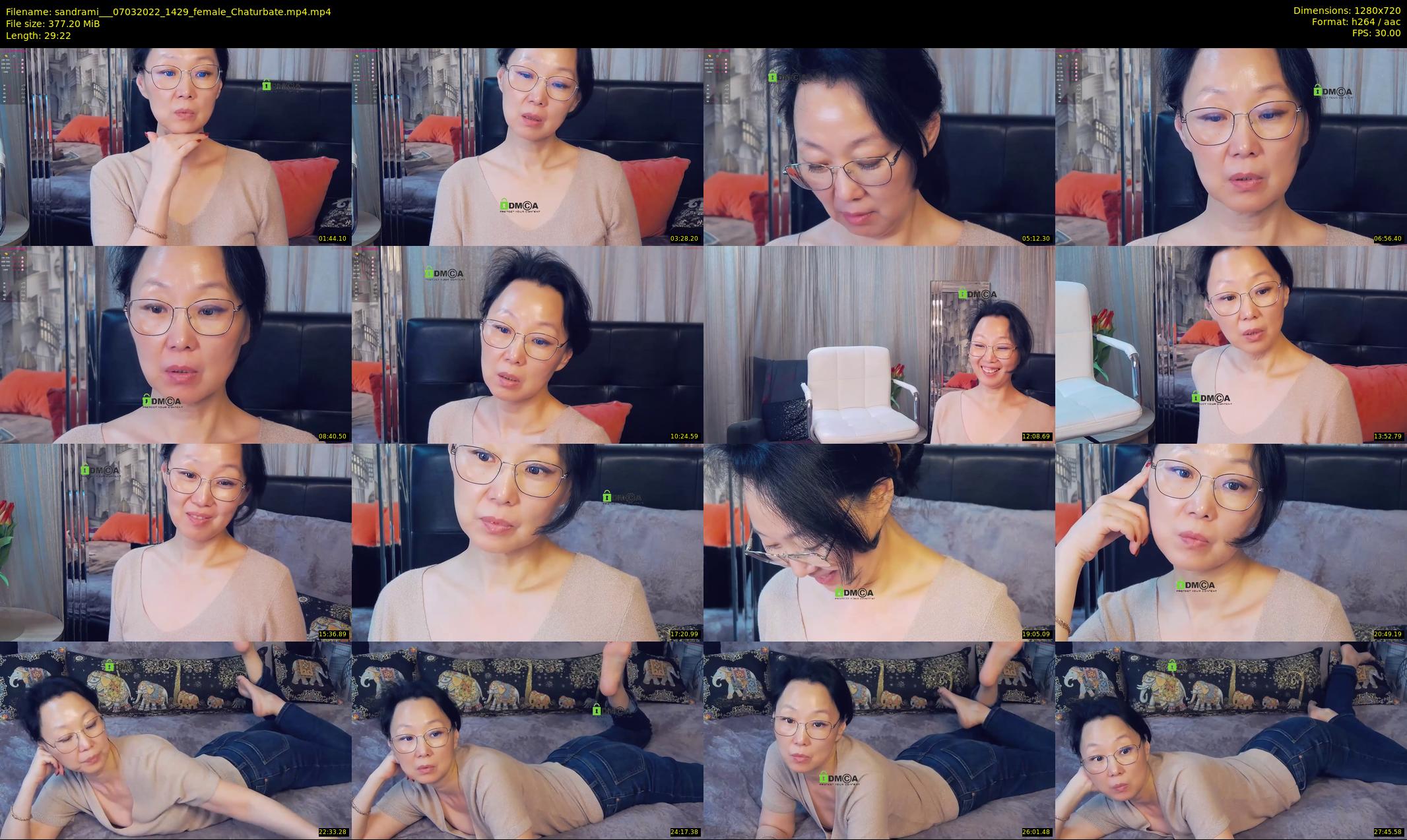 sandrami__ — 30 minute Chaturbate female cam show recording, 720p, Mar 7, 2022