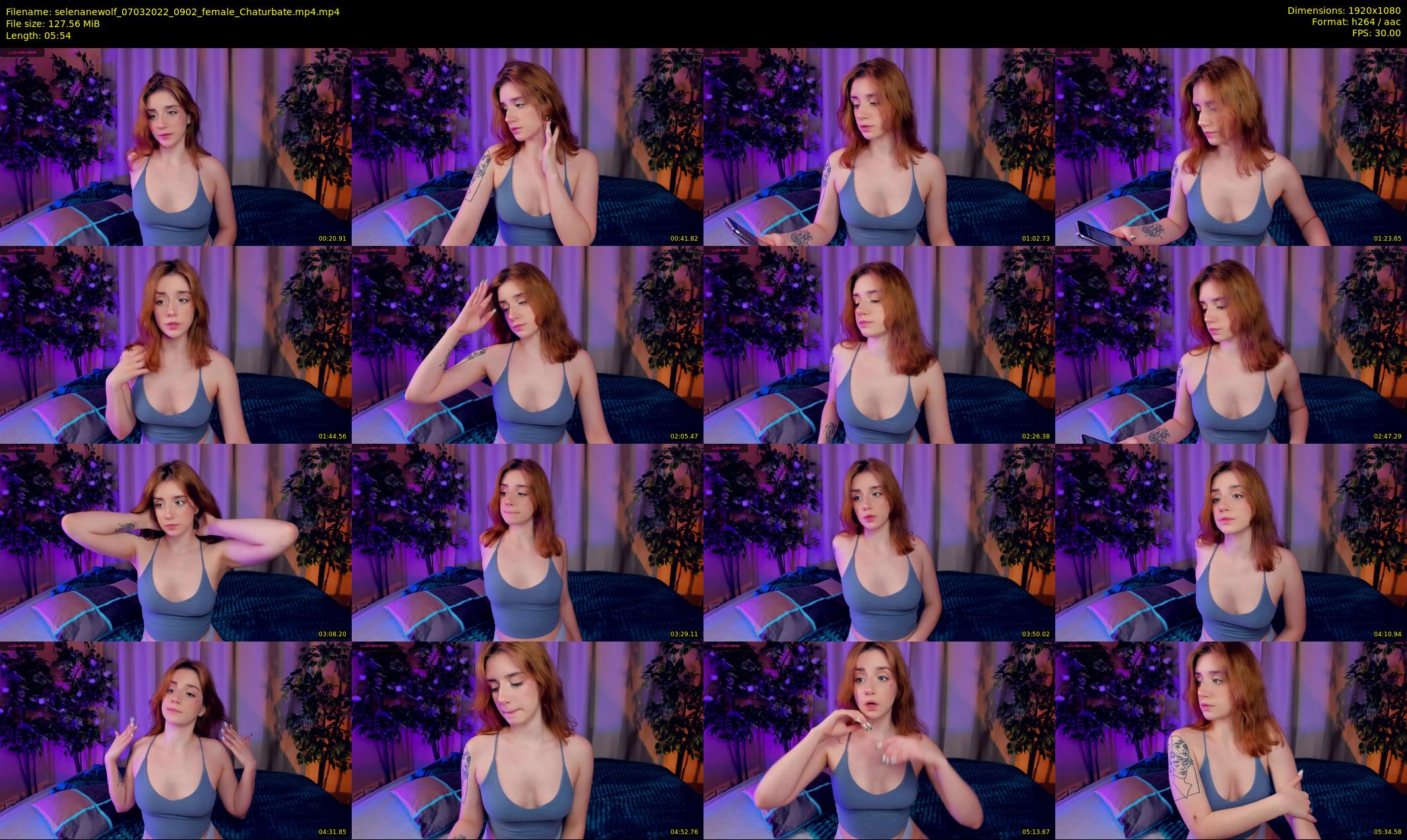 selenanewolf — 6 minute Chaturbate couple cam show recording, 1080p, Mar 7, 2022