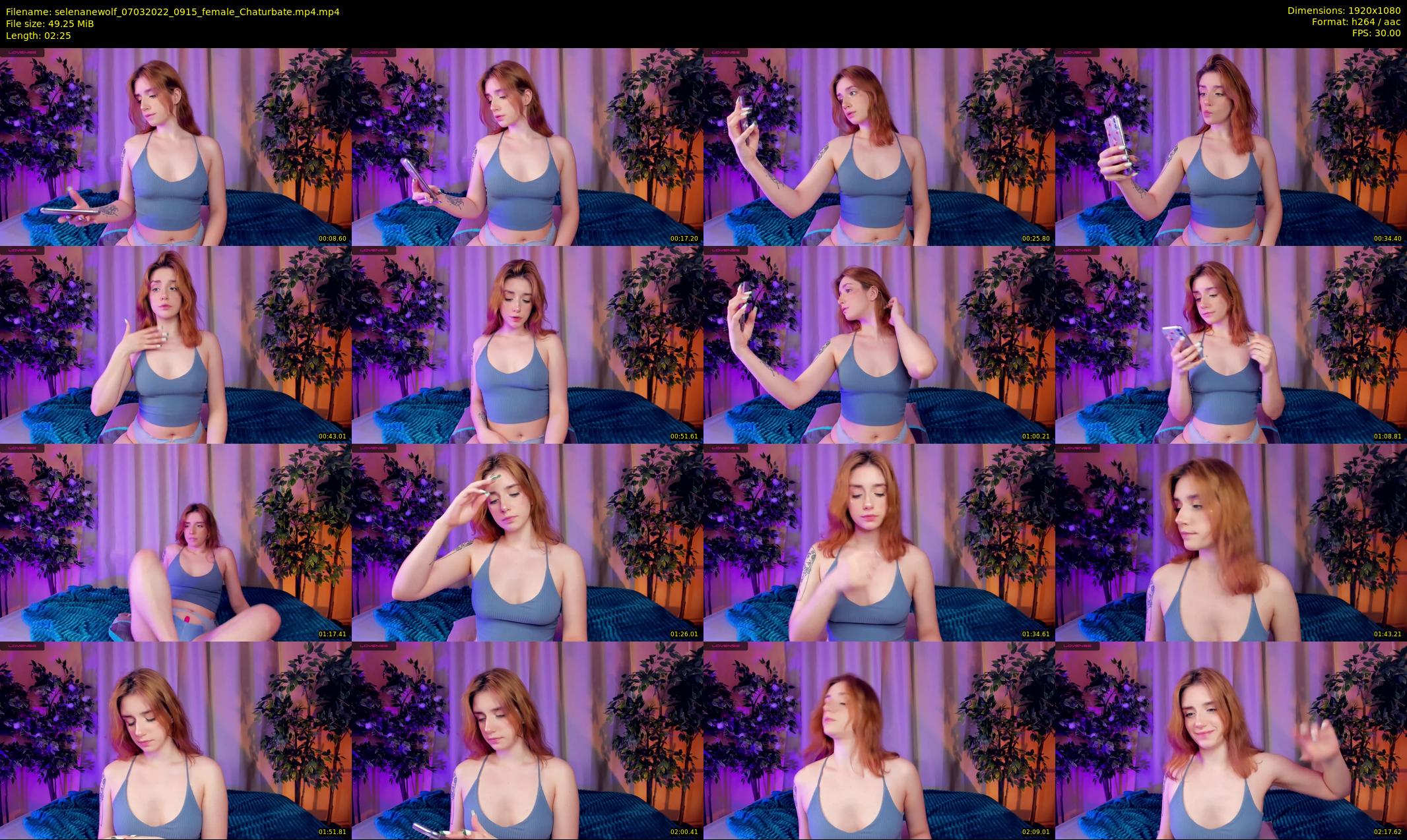 selenanewolf — 3 minute Chaturbate couple cam show recording, 1080p, Mar 7, 2022