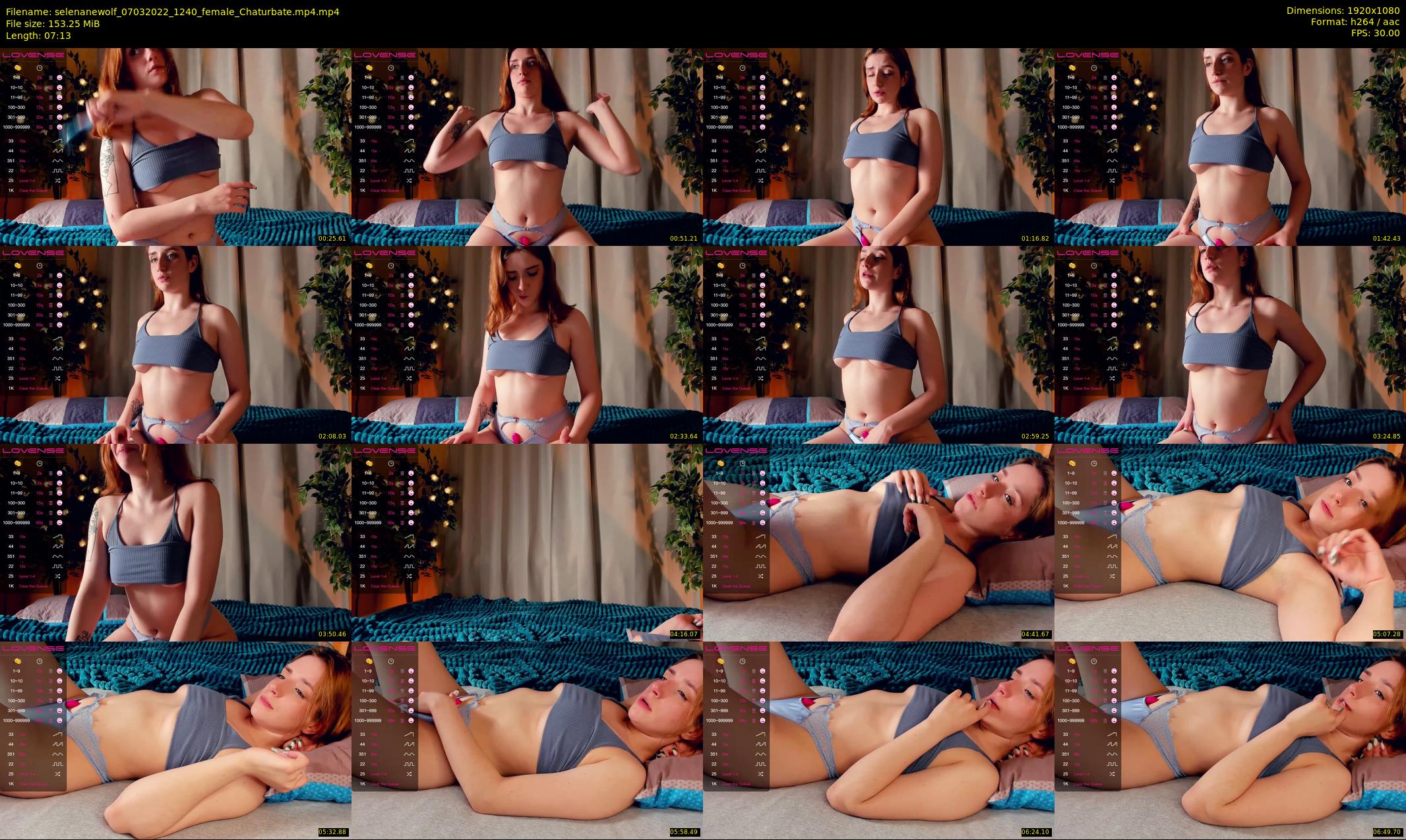 selenanewolf — 8 minute Chaturbate couple cam show recording, 1080p, Mar 7, 2022