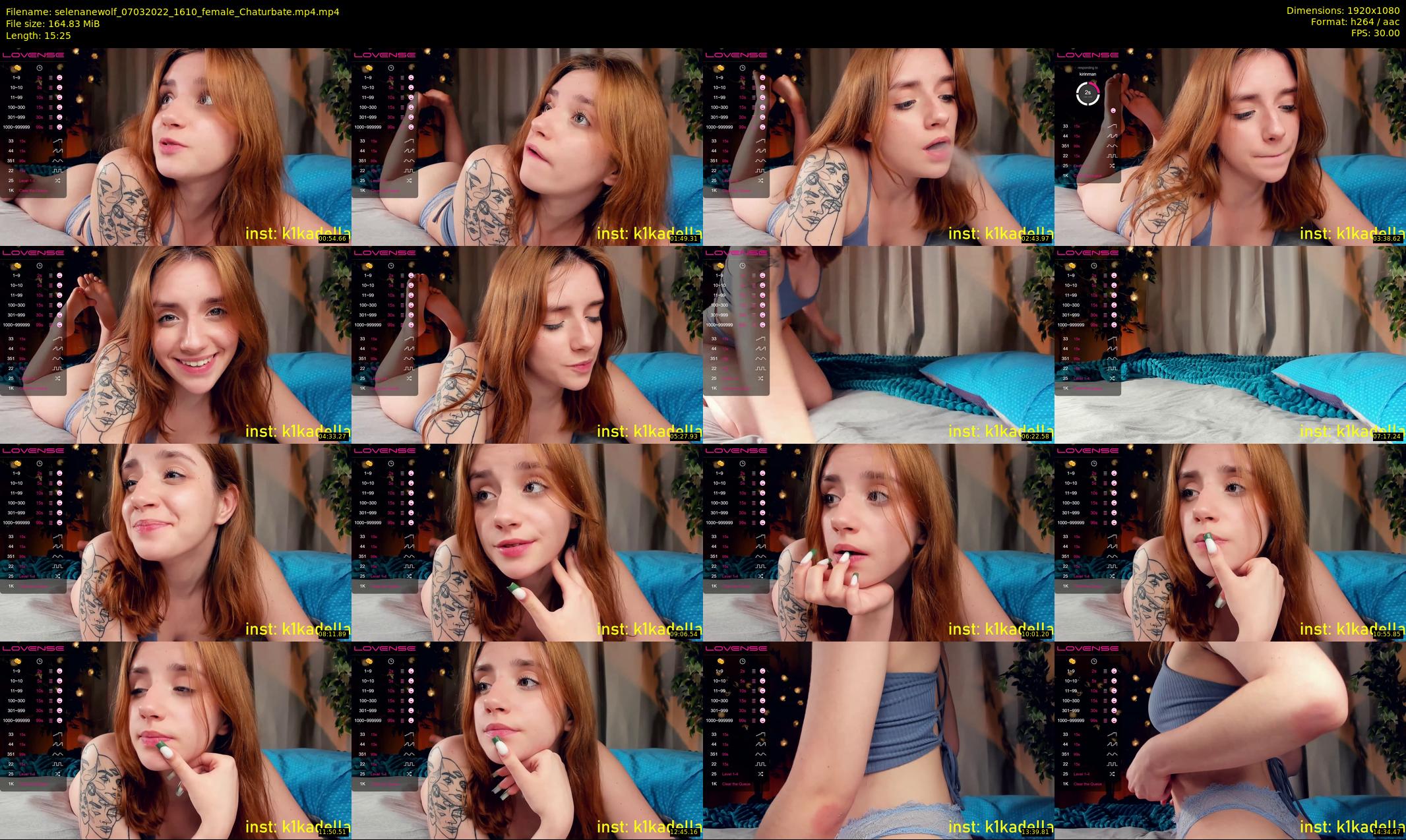 selenanewolf — 16 minute Chaturbate couple cam show recording, 1080p, Mar 7, 2022