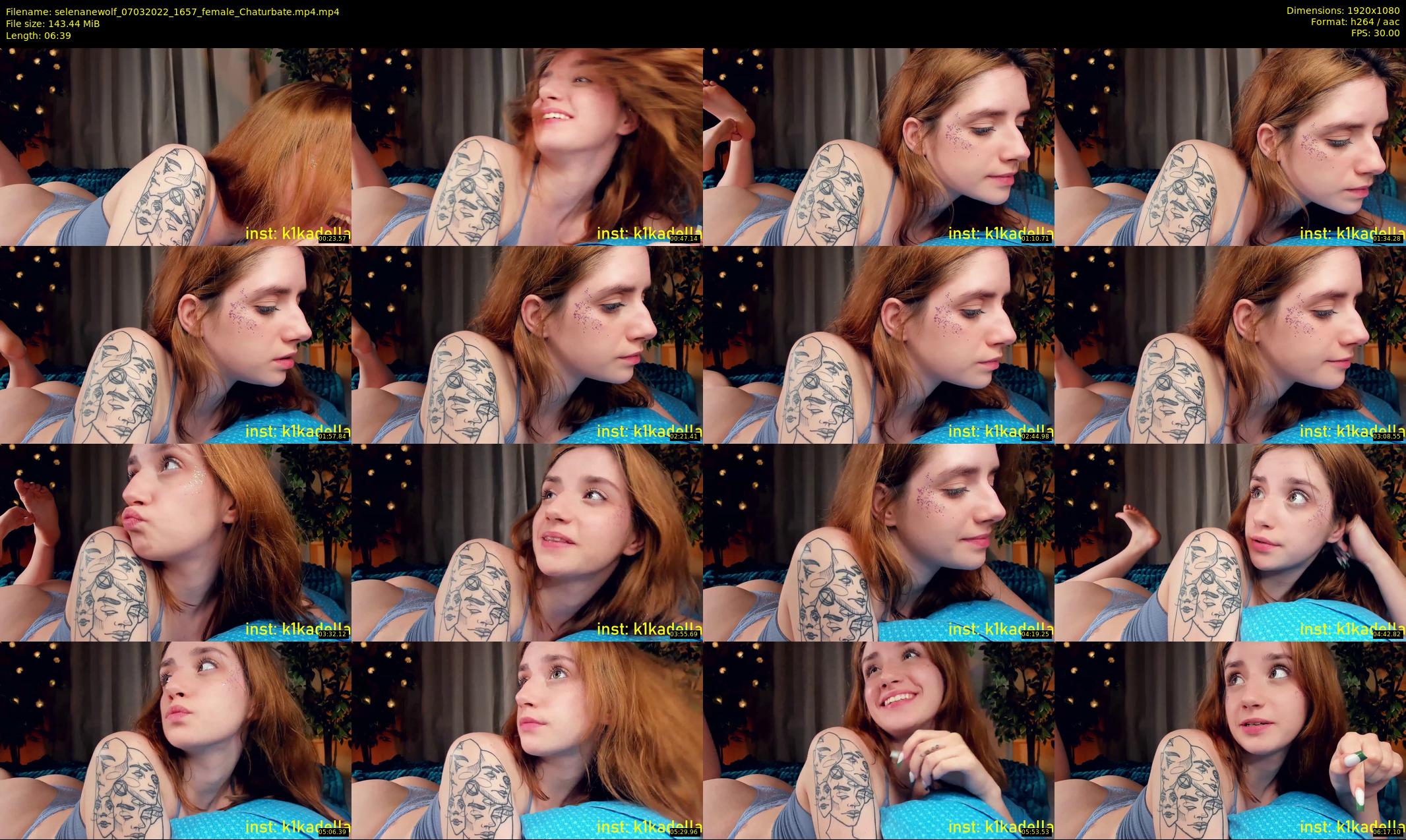 selenanewolf — 7 minute Chaturbate couple cam show recording, 1080p, Mar 7, 2022