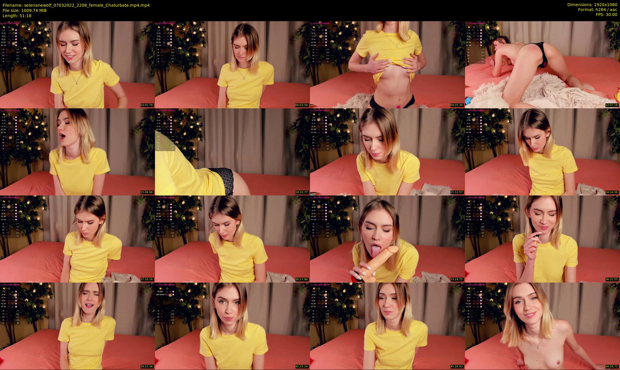 selenanewolf — 52 minute Chaturbate couple cam show recording, 1080p, Mar 7, 2022