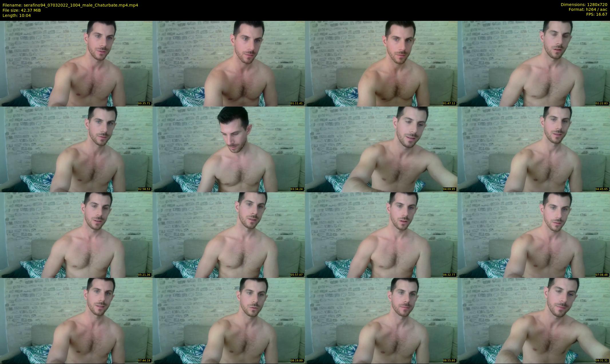 serafino94 — 11 minute Chaturbate male cam show recording, 720p, Mar 7, 2022