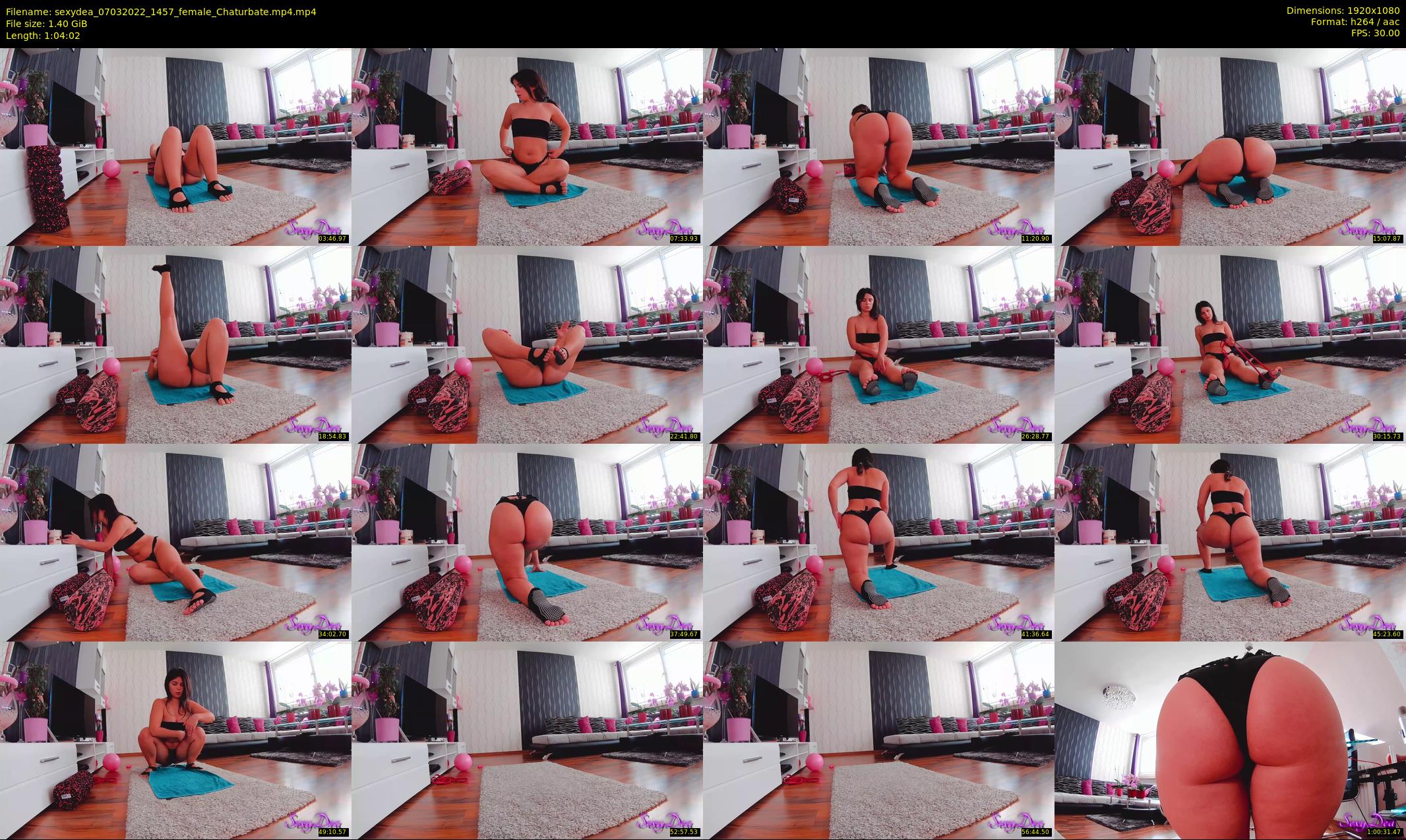 sexydea — 65 minute Chaturbate female cam show recording, 1080p, Mar 7, 2022
