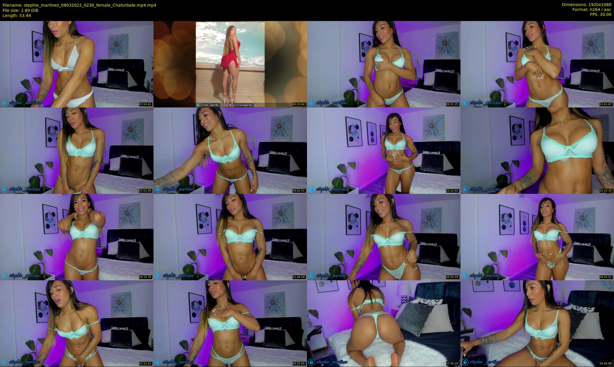 stephie_martinez — 54 minute Chaturbate female cam show recording, 1080p, Mar 8, 2022