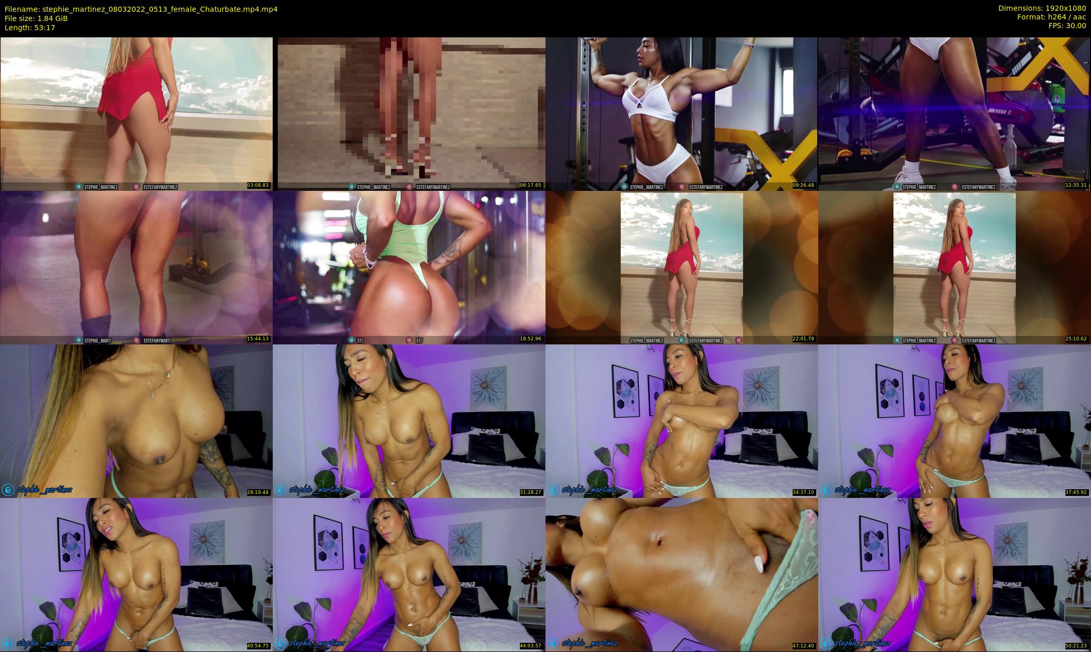 stephie_martinez — 54 minute Chaturbate female cam show recording, 1080p, Mar 8, 2022