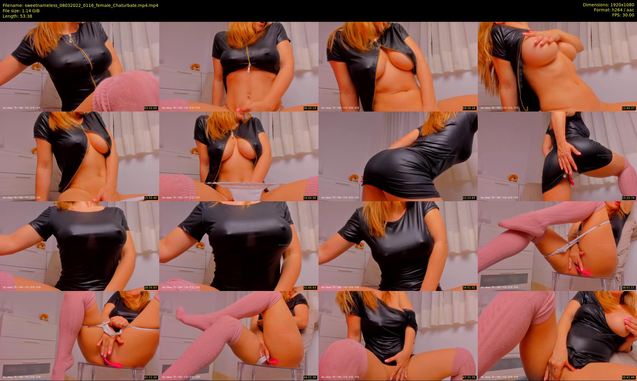 sweetnameless — 54 minute Chaturbate couple cam show recording, 1080p, Mar 8, 2022