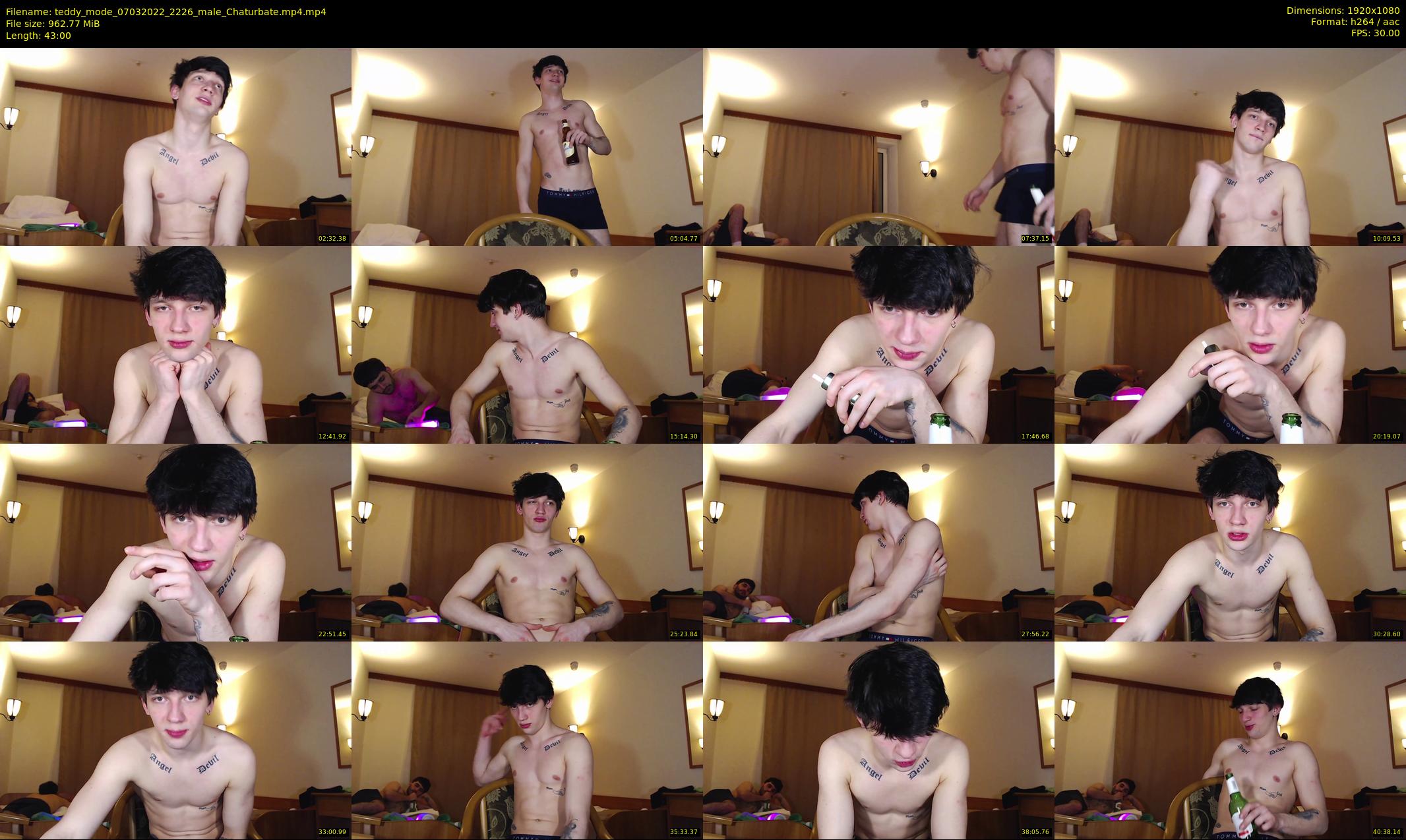 teddy_mode — 43 minute Chaturbate couple cam show recording, 1080p, Mar 7, 2022