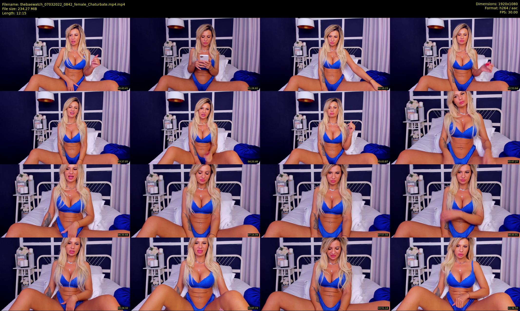 thebaewatch — 13 minute Chaturbate female cam show recording, 1080p, Mar 7, 2022