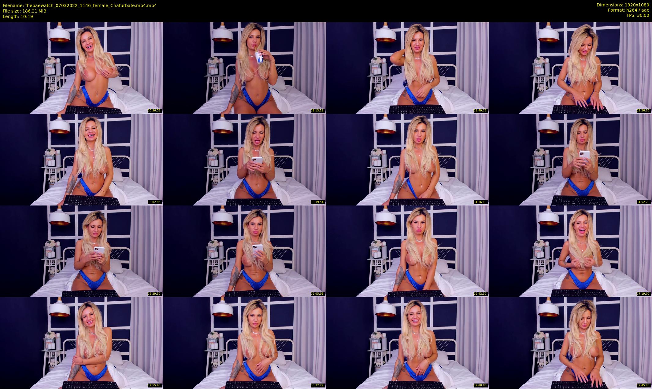 thebaewatch — 11 minute Chaturbate female cam show recording, 1080p, Mar 7, 2022