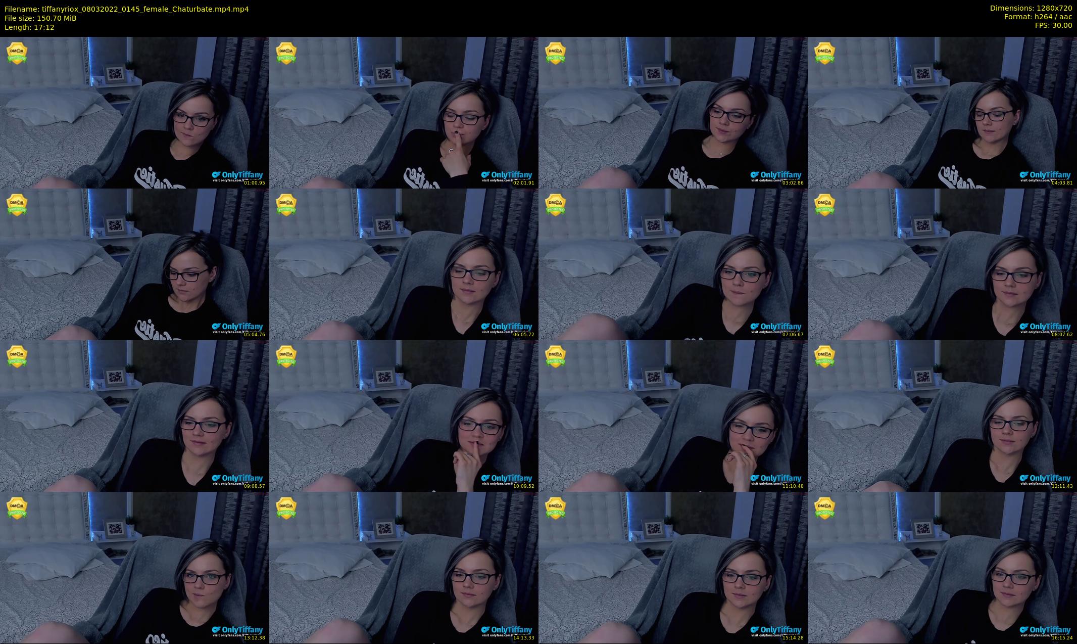 tiffanyriox — 18 minute Chaturbate female cam show recording, 720p, Mar 8, 2022