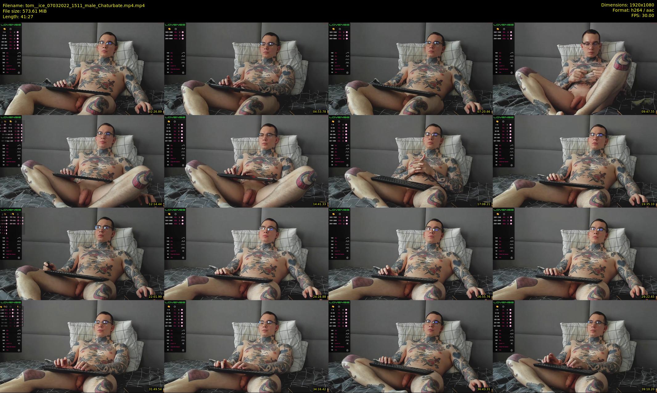 tom__ice — 42 minute Chaturbate male cam show recording, 1080p, Mar 7, 2022