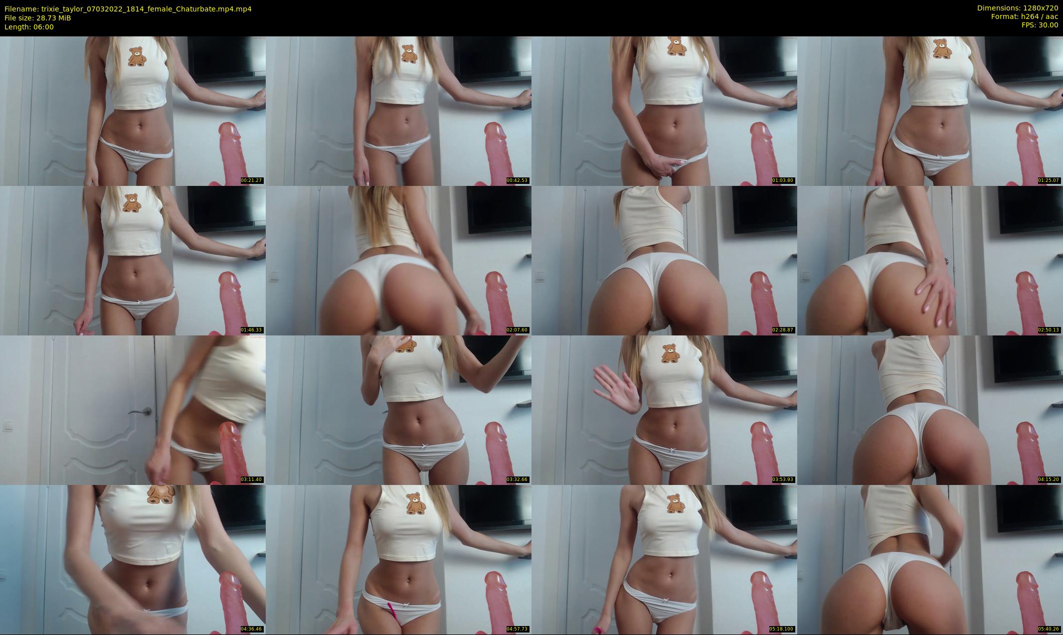 trixie_taylor — 6 minute Chaturbate female cam show recording, 720p, Mar 7, 2022