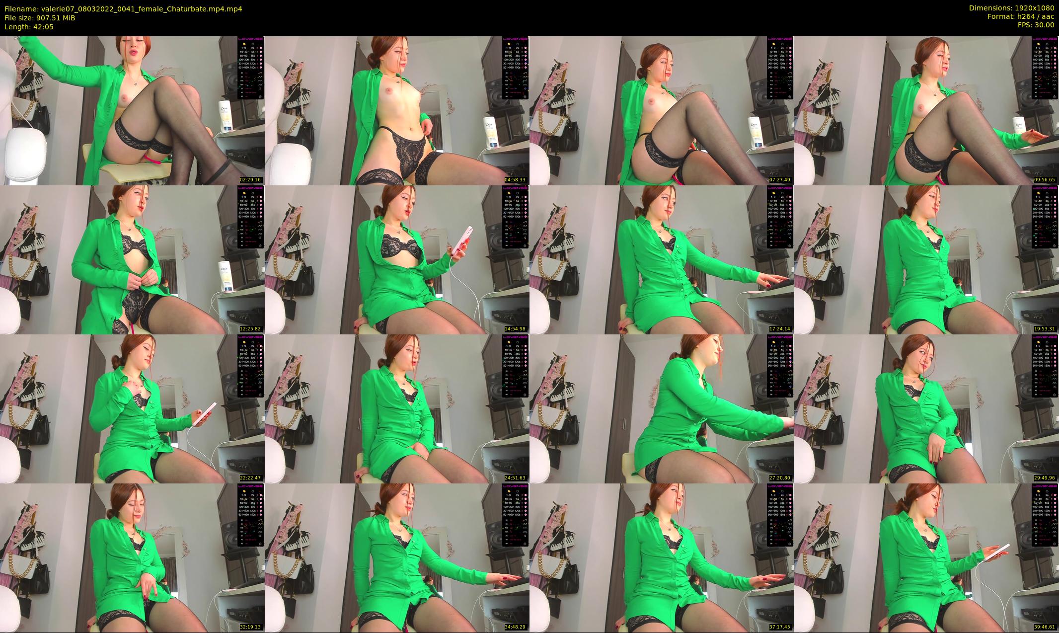 valerie07 — 43 minute Chaturbate female cam show recording, 1080p, Mar 8, 2022