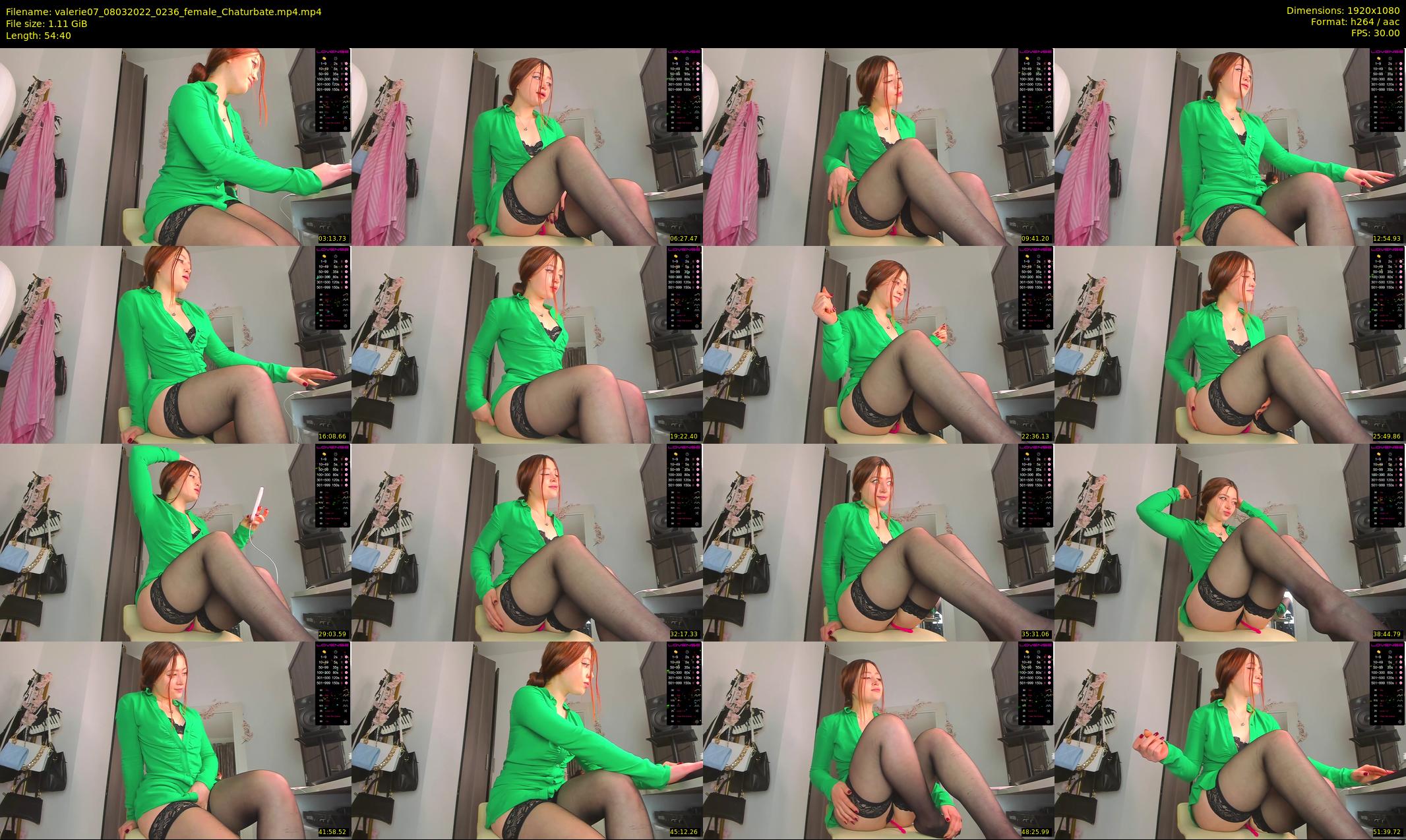 valerie07 — 55 minute Chaturbate female cam show recording, 1080p, Mar 8, 2022